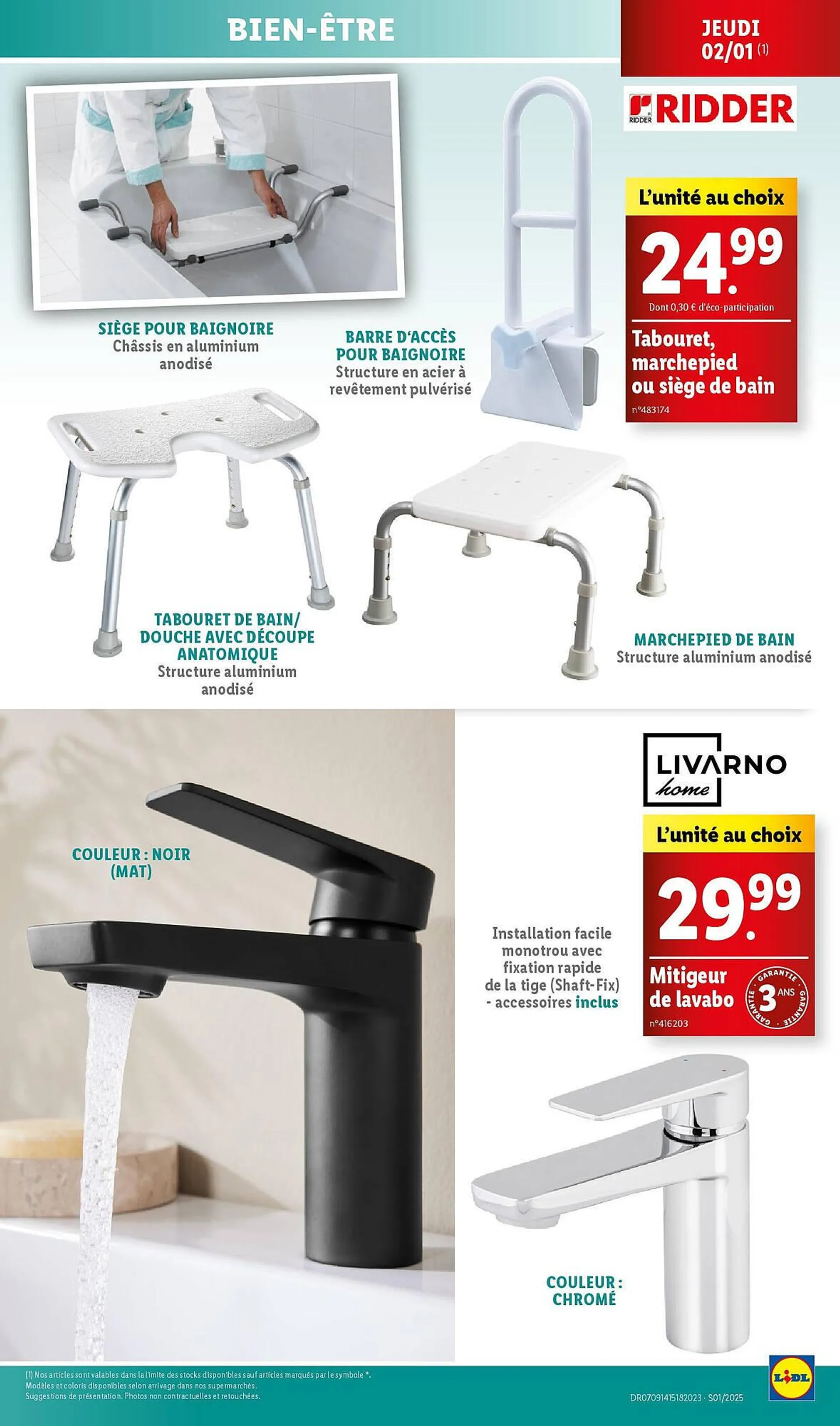 Catalogue Lidl du 30 décembre au 2 janvier 2025 - Catalogue page 33