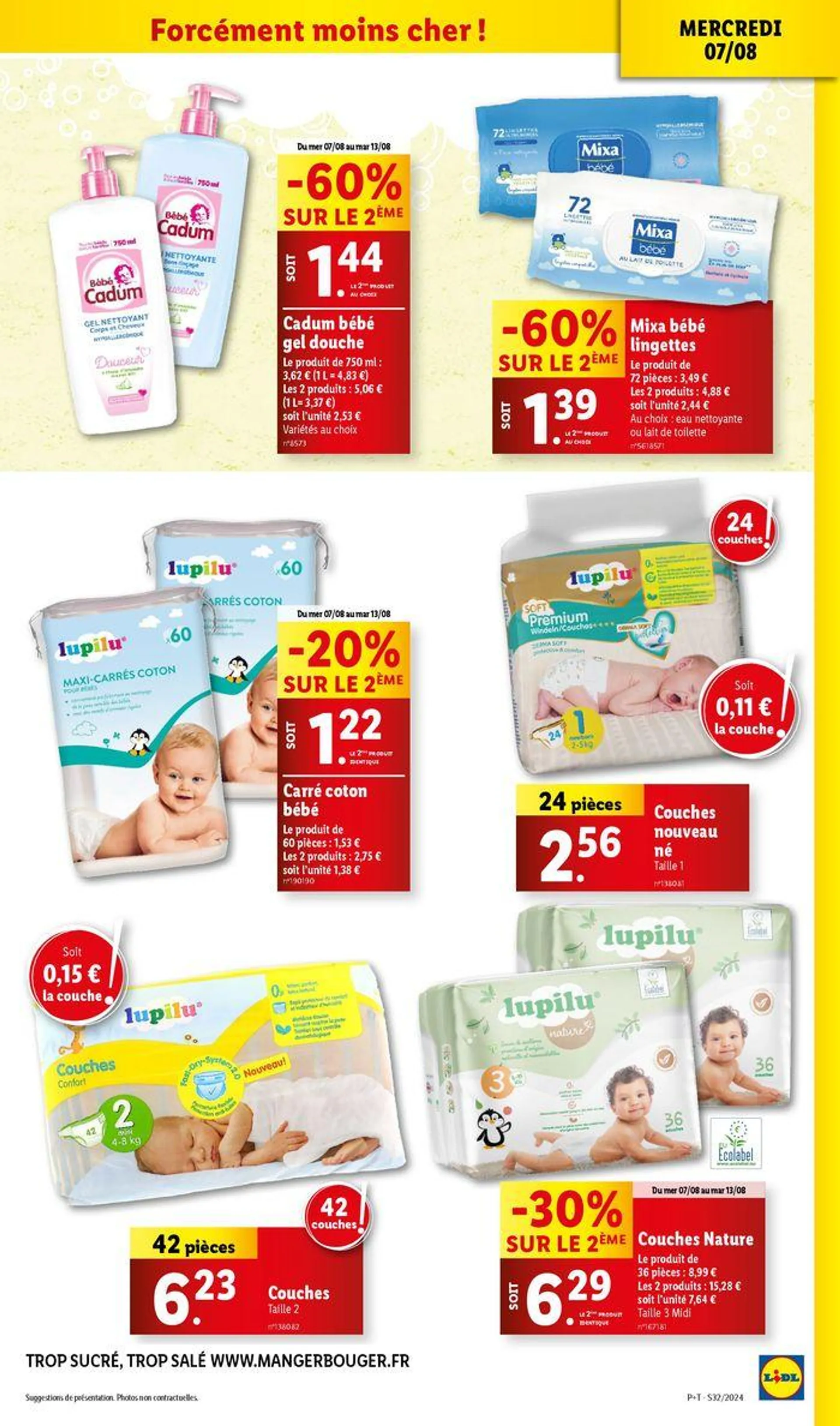 Ne passez pas à côté de toutes nos promotions sur vos produits du quotidien chez Lidl ! - 17