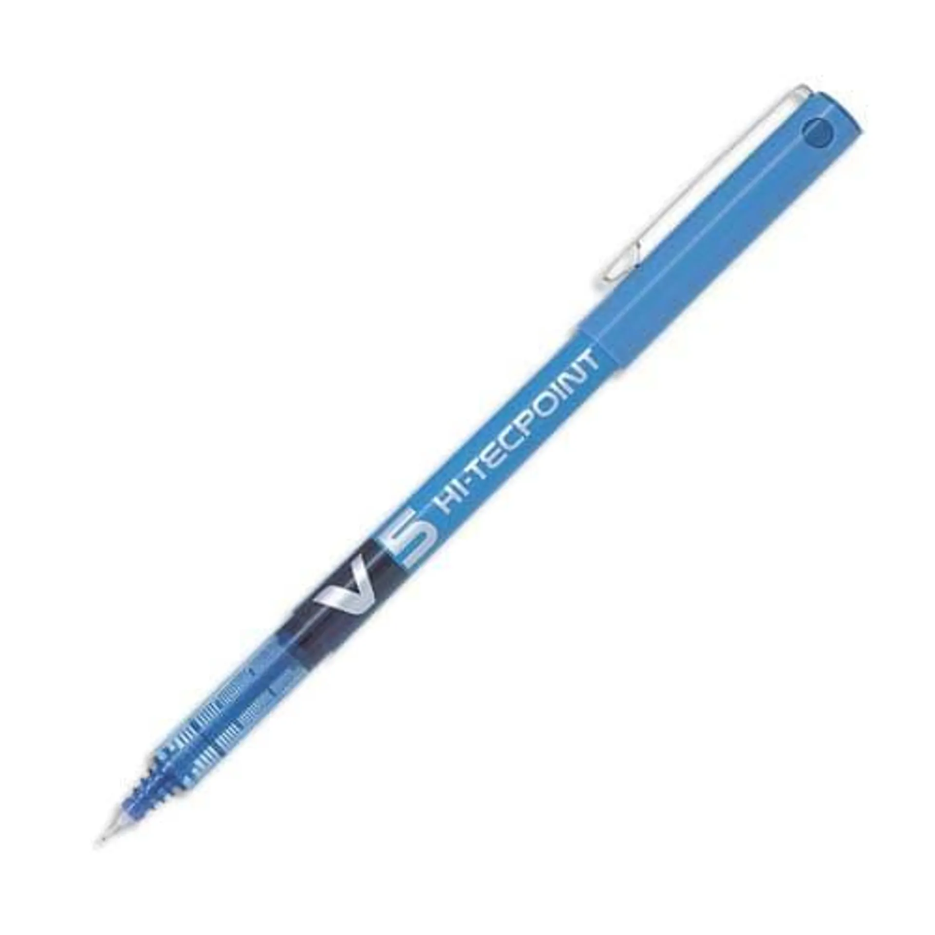 PILOT Stylo Roller pointe tubulaire 0,5 mm encre liquide Bleue HI-TECPOINT BX-V5