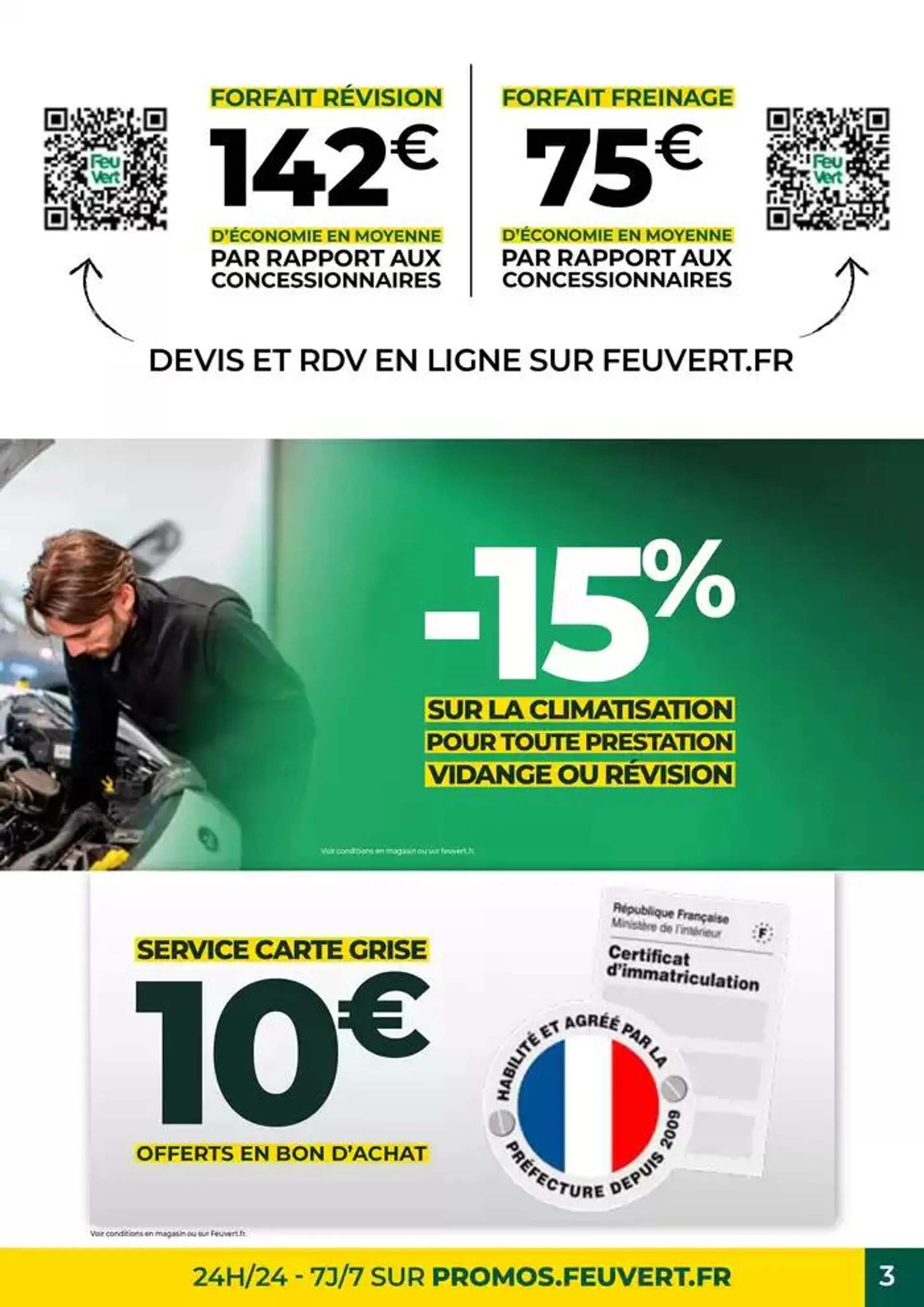 1 Pneu acheté = -30% SUR LE 2ÈME PNEU du 23 octobre au 24 novembre 2024 - Catalogue page 3