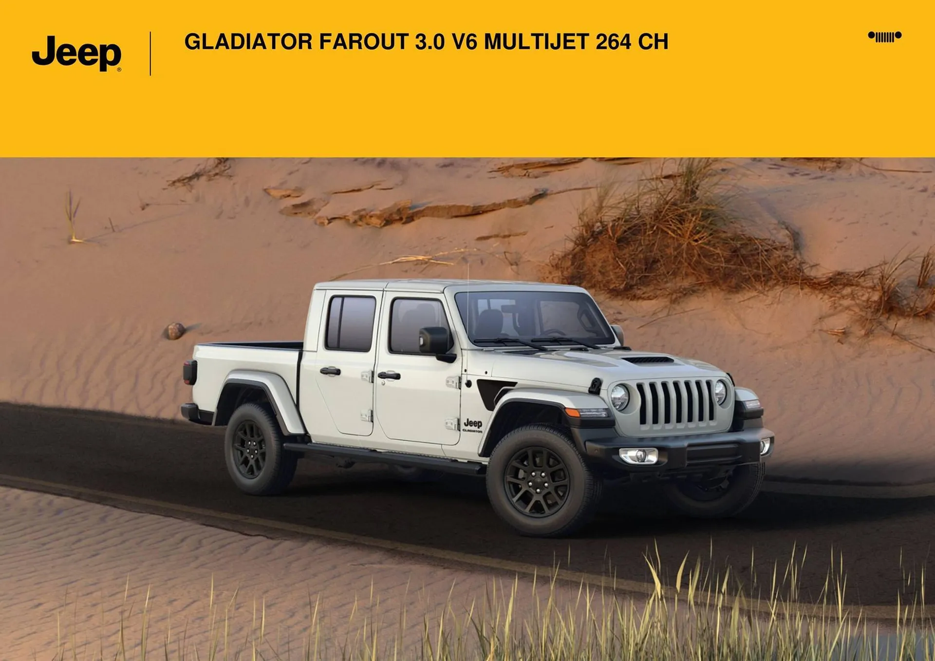 Catalogue Jeep GLADIATOR FAROUT 3.0 du 21 décembre au 31 juillet 2024 - Catalogue page 1