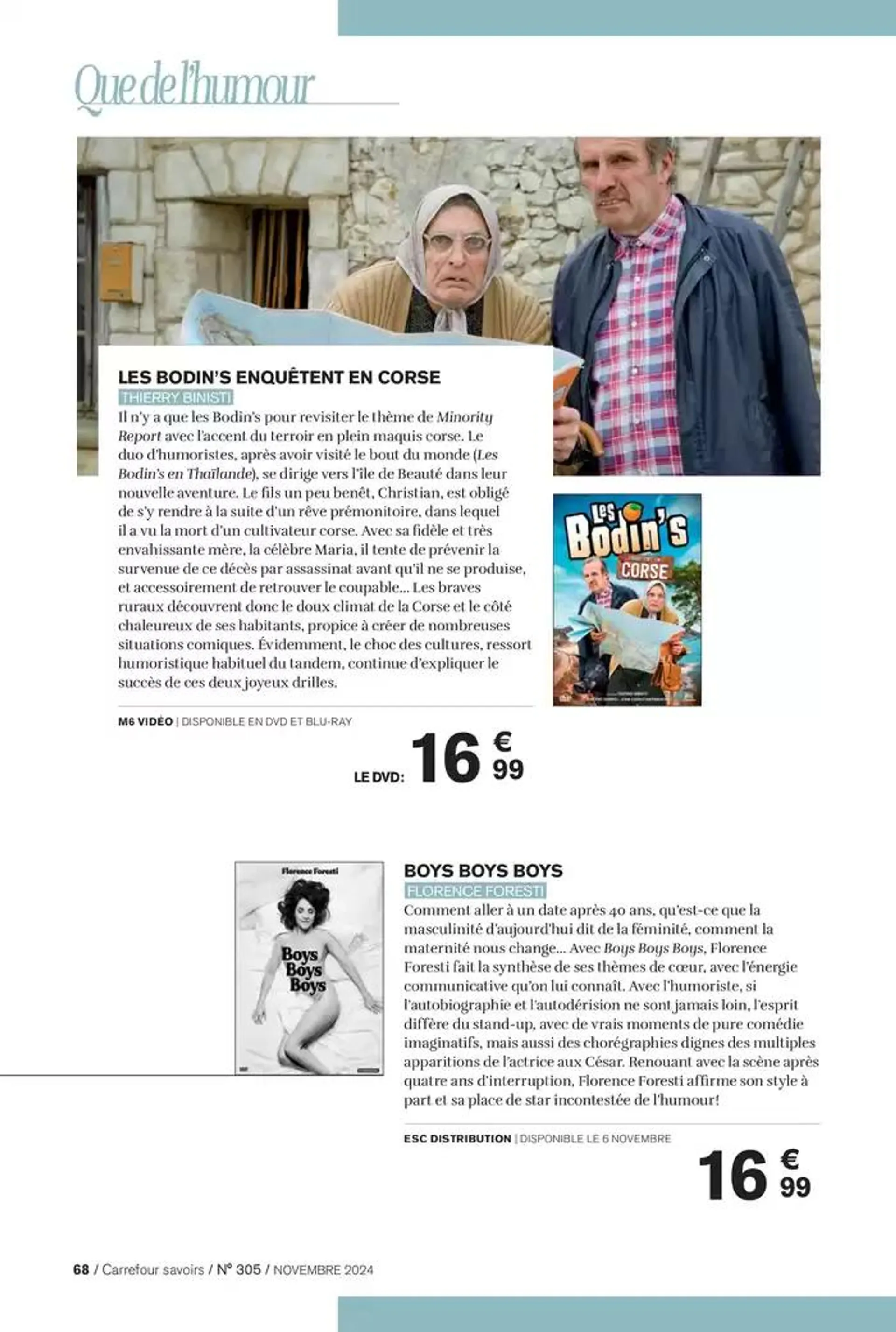 À CHACUN SA CULTURE du 1 novembre au 30 novembre 2024 - Catalogue page 68