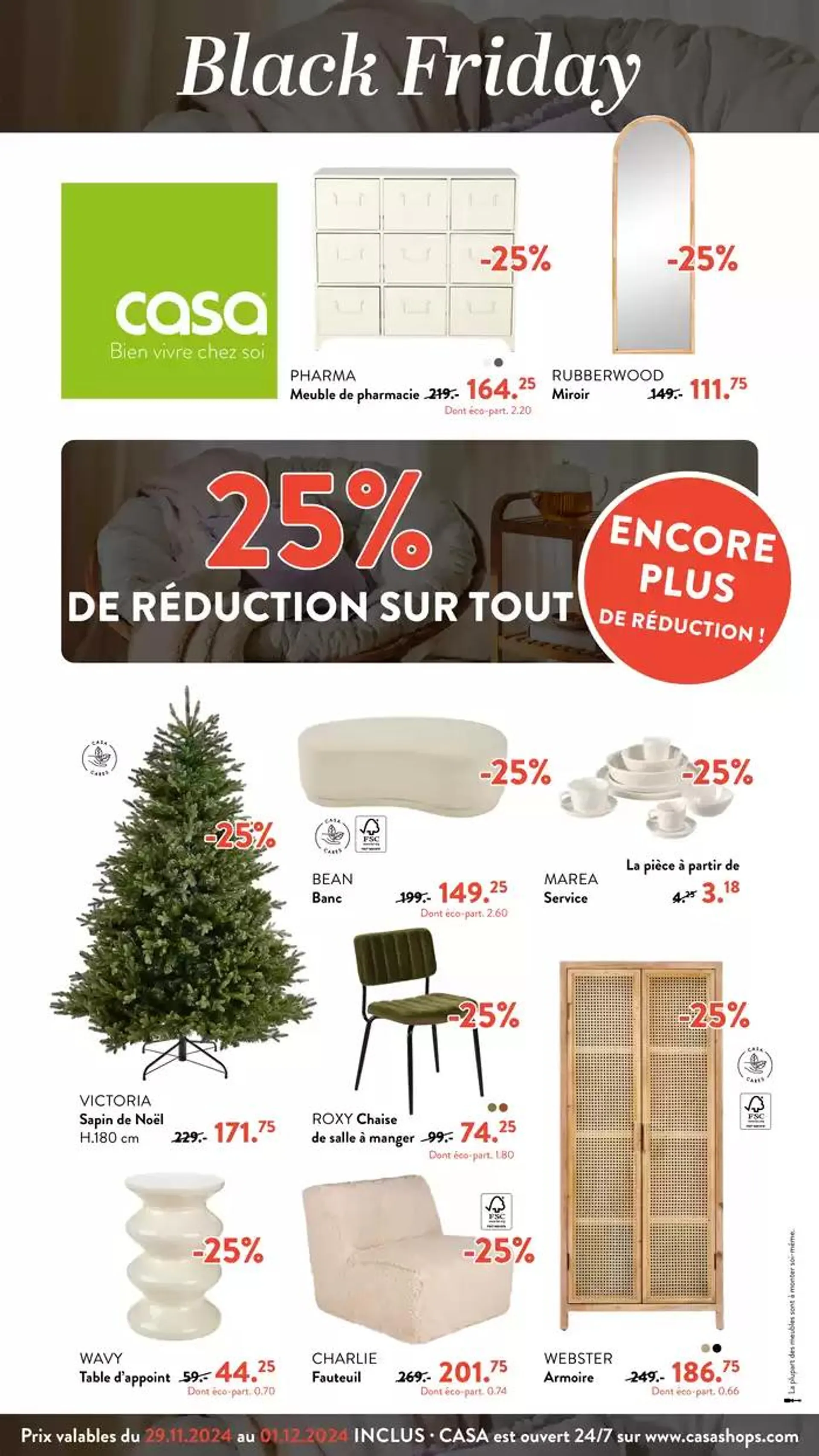 Black Friday du 29 novembre au 1 décembre 2024 - Catalogue page 1