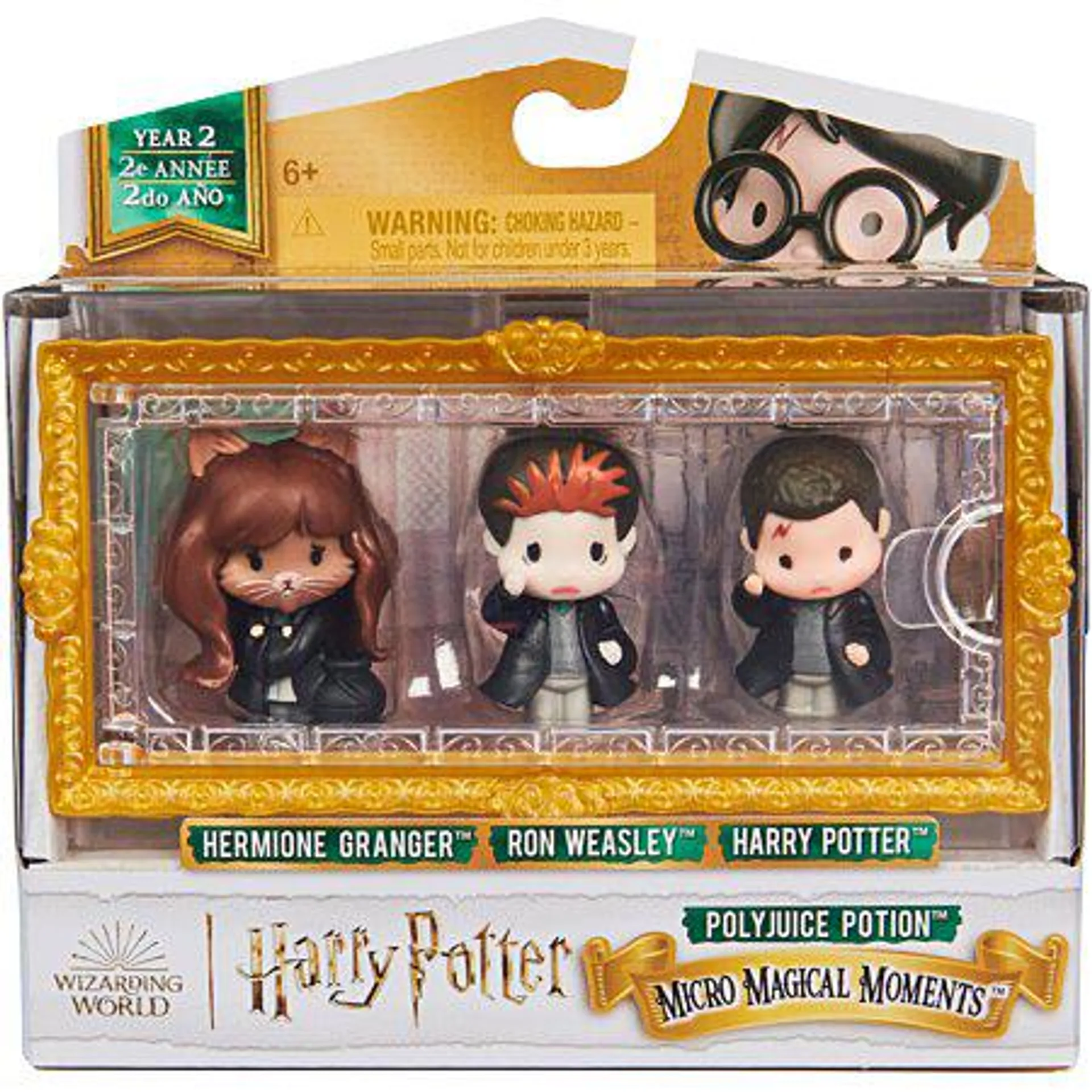 Multipack 3 figurines polynectar moments magiques wizarding world