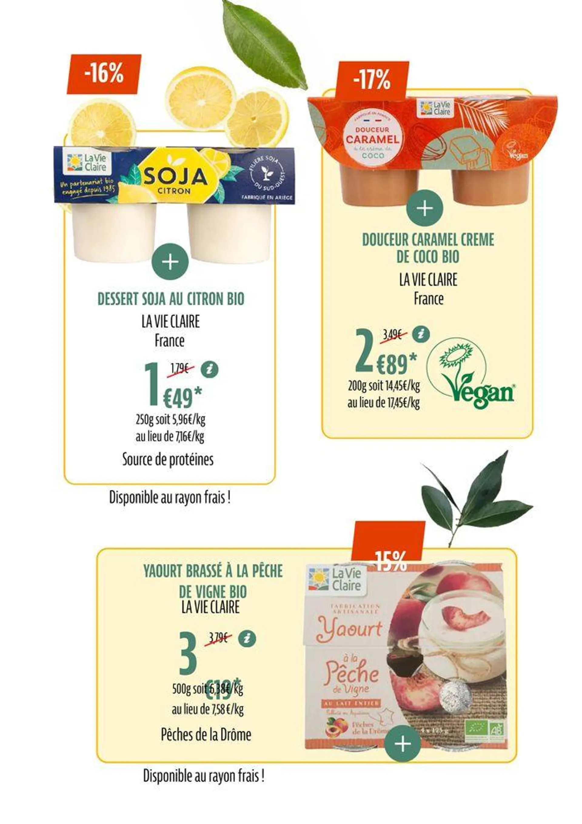 TOUTES NOS PROMOS BIO POUR UN ÉTÉ SAVOUREUX du 1 juillet au 31 juillet 2024 - Catalogue page 21