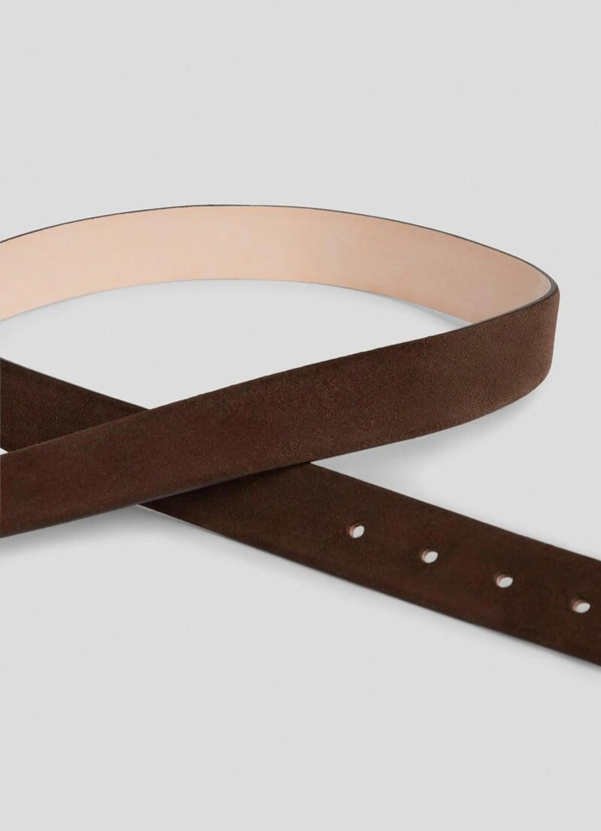 CEINTURE EN CUIR SUÈDE