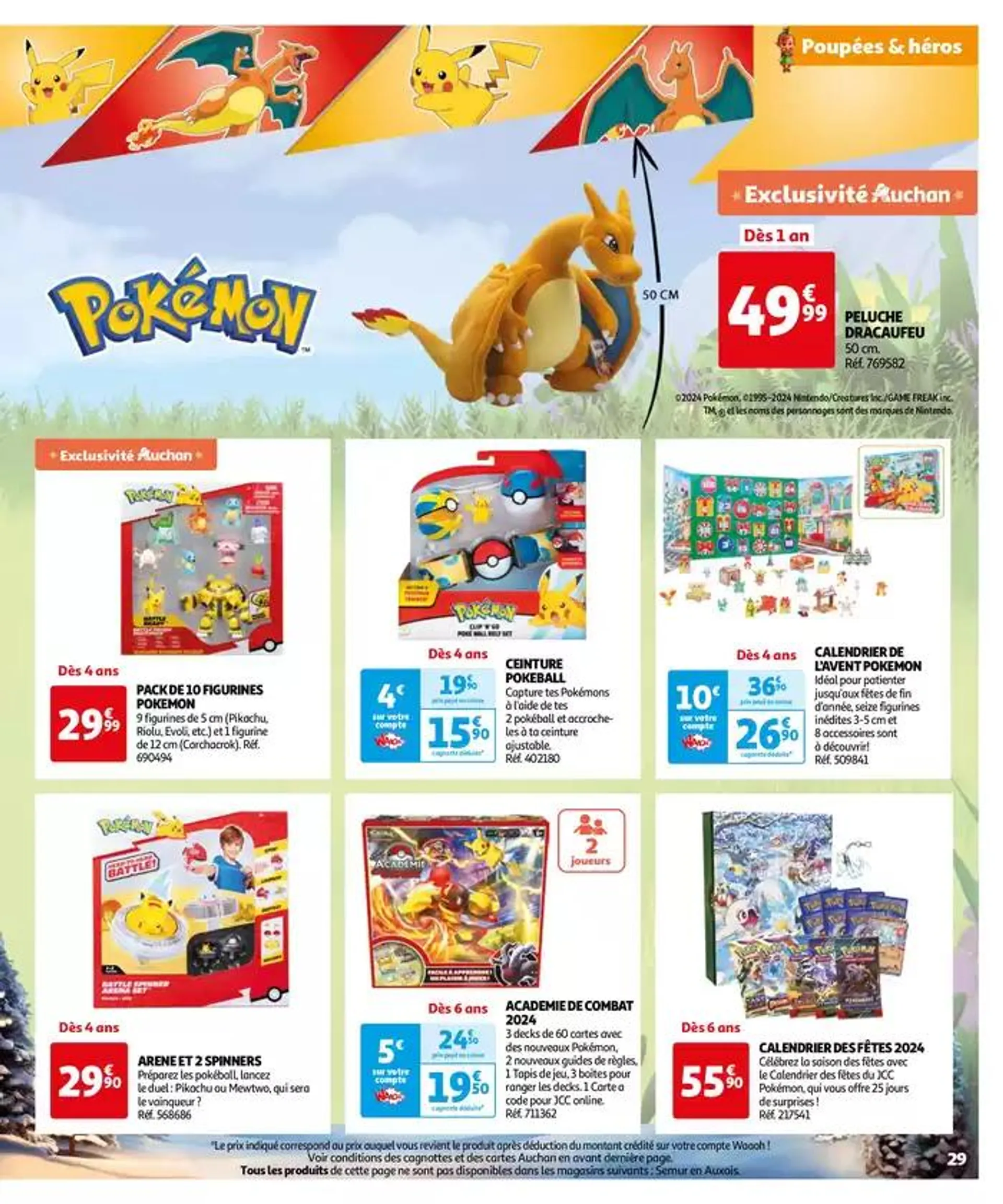 Réveillons Noël, un max de promos pour les fêtes du 11 octobre au 6 décembre 2024 - Catalogue page 29