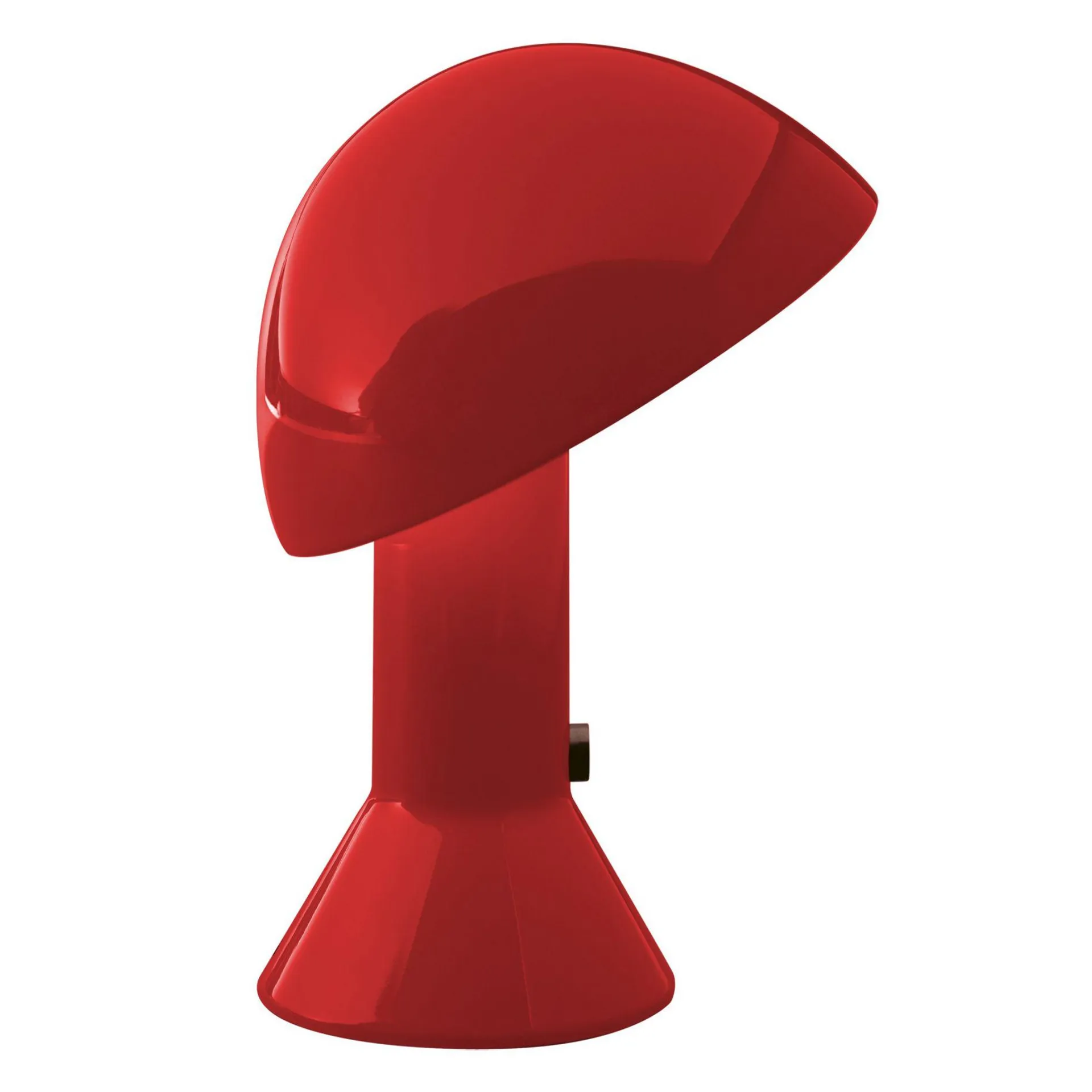 Lampe en aluminum ELMETTO rouge