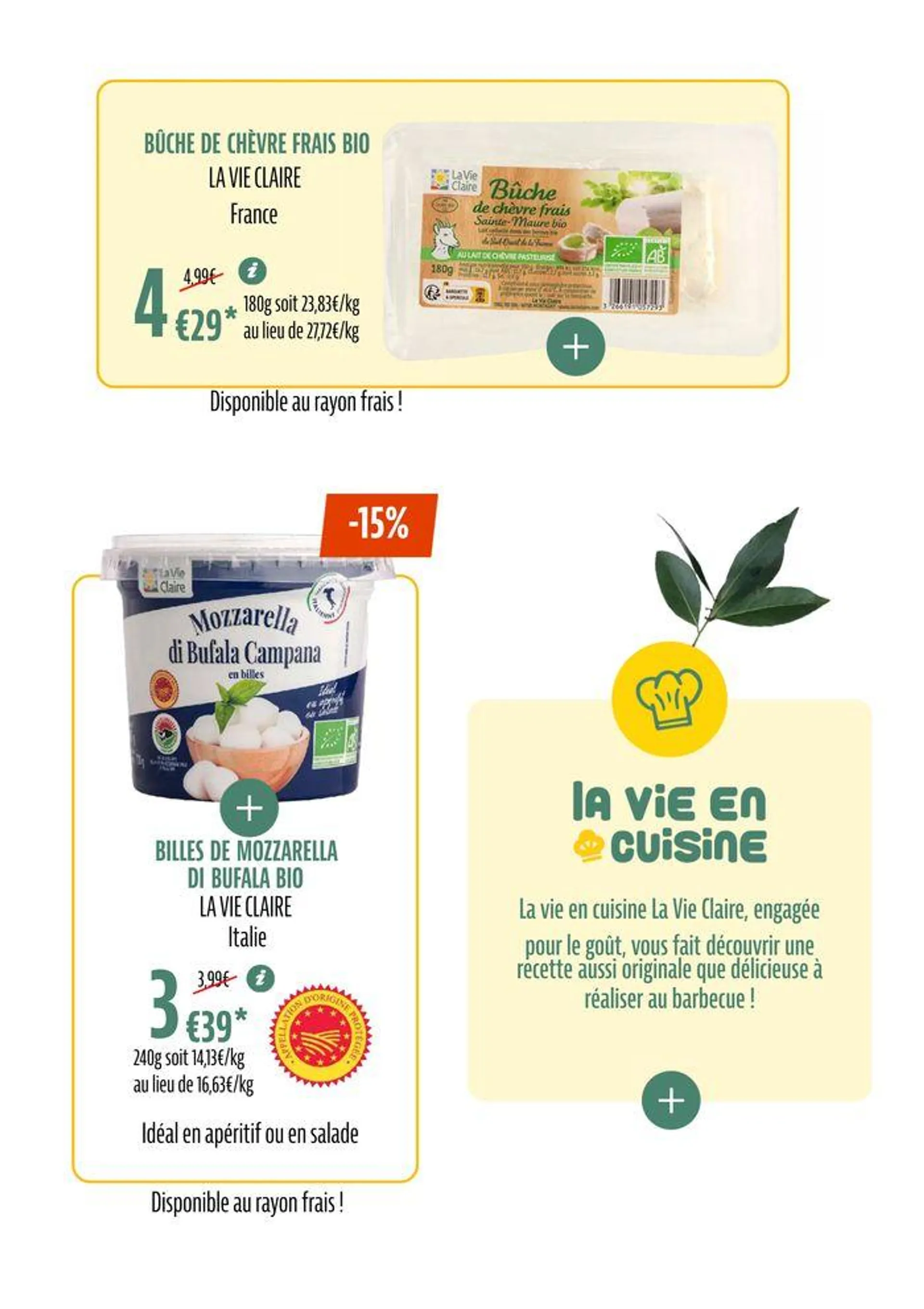 TOUTES NOS PROMOS BIO POUR UN ÉTÉ SAVOUREUX du 1 juillet au 31 juillet 2024 - Catalogue page 17