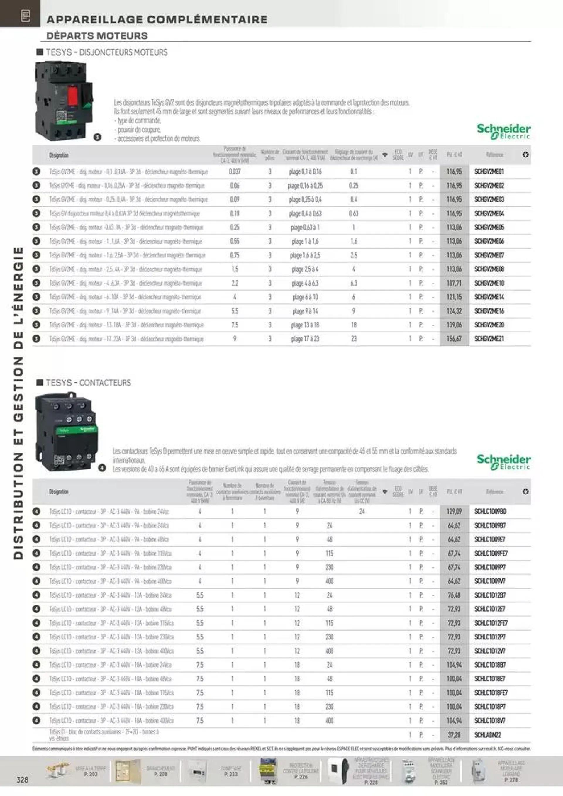 Distribution et Gestion de l'Energie du 31 octobre au 31 décembre 2024 - Catalogue page 128