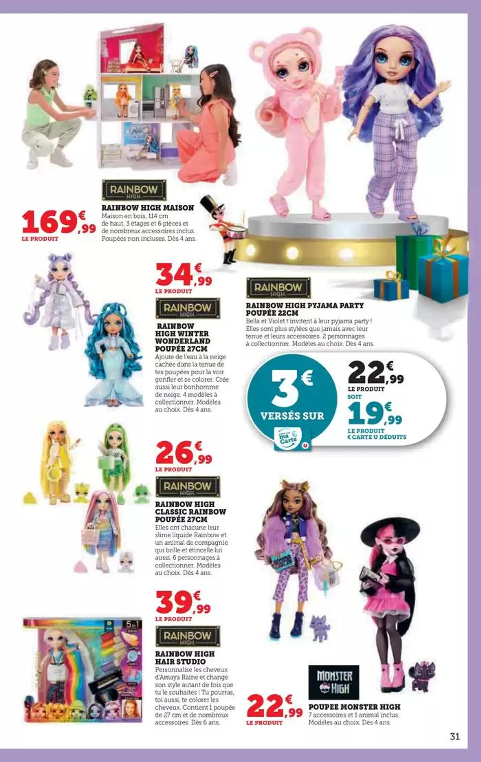 Jouets du 22 octobre au 8 décembre 2024 - Catalogue page 31