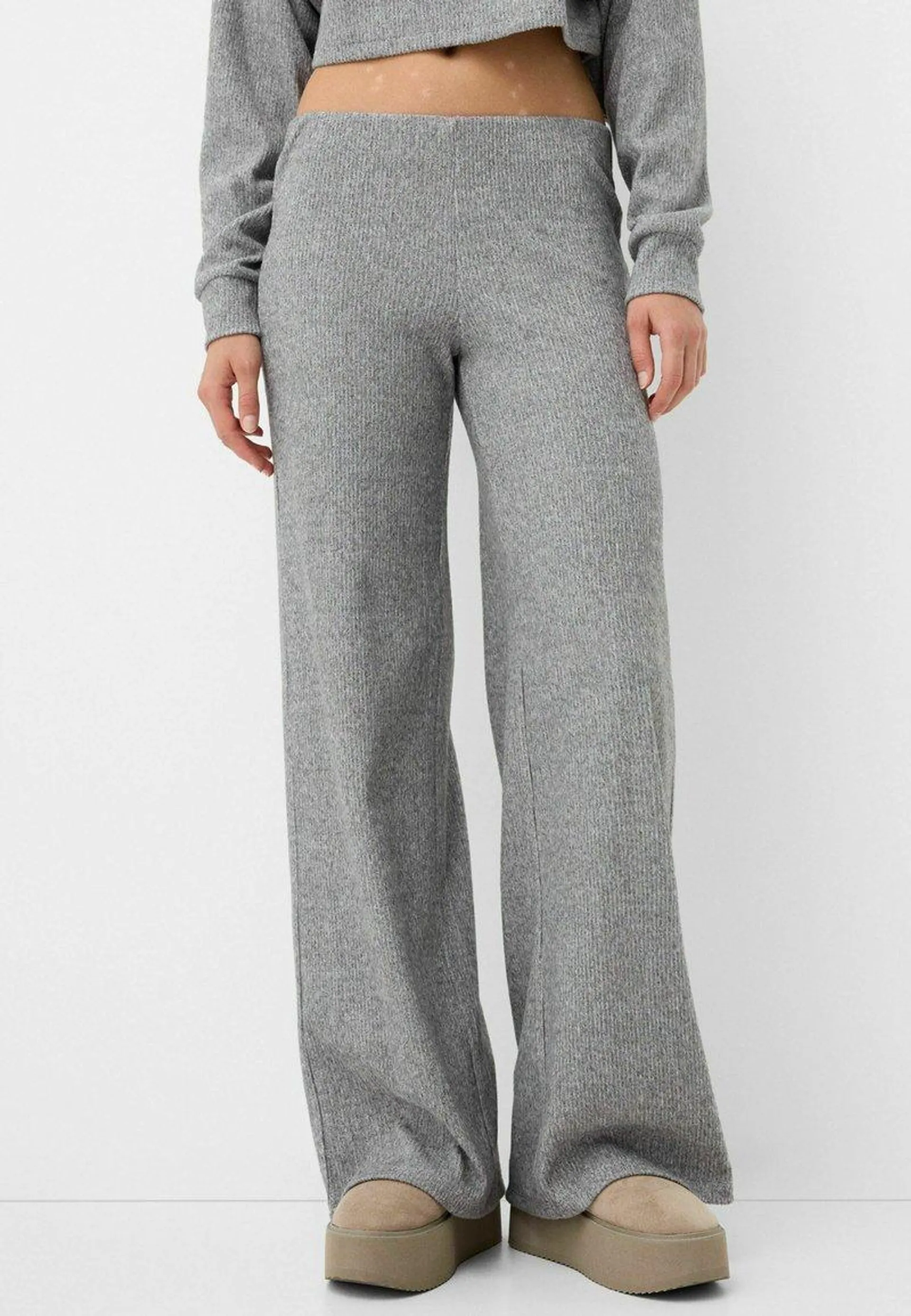 WIDE - Pantalon classique - grey