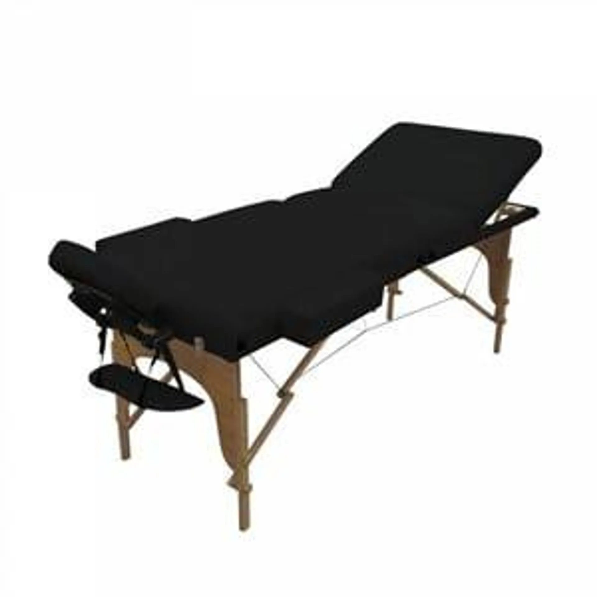 Table de massage 13cm 3z bois noir