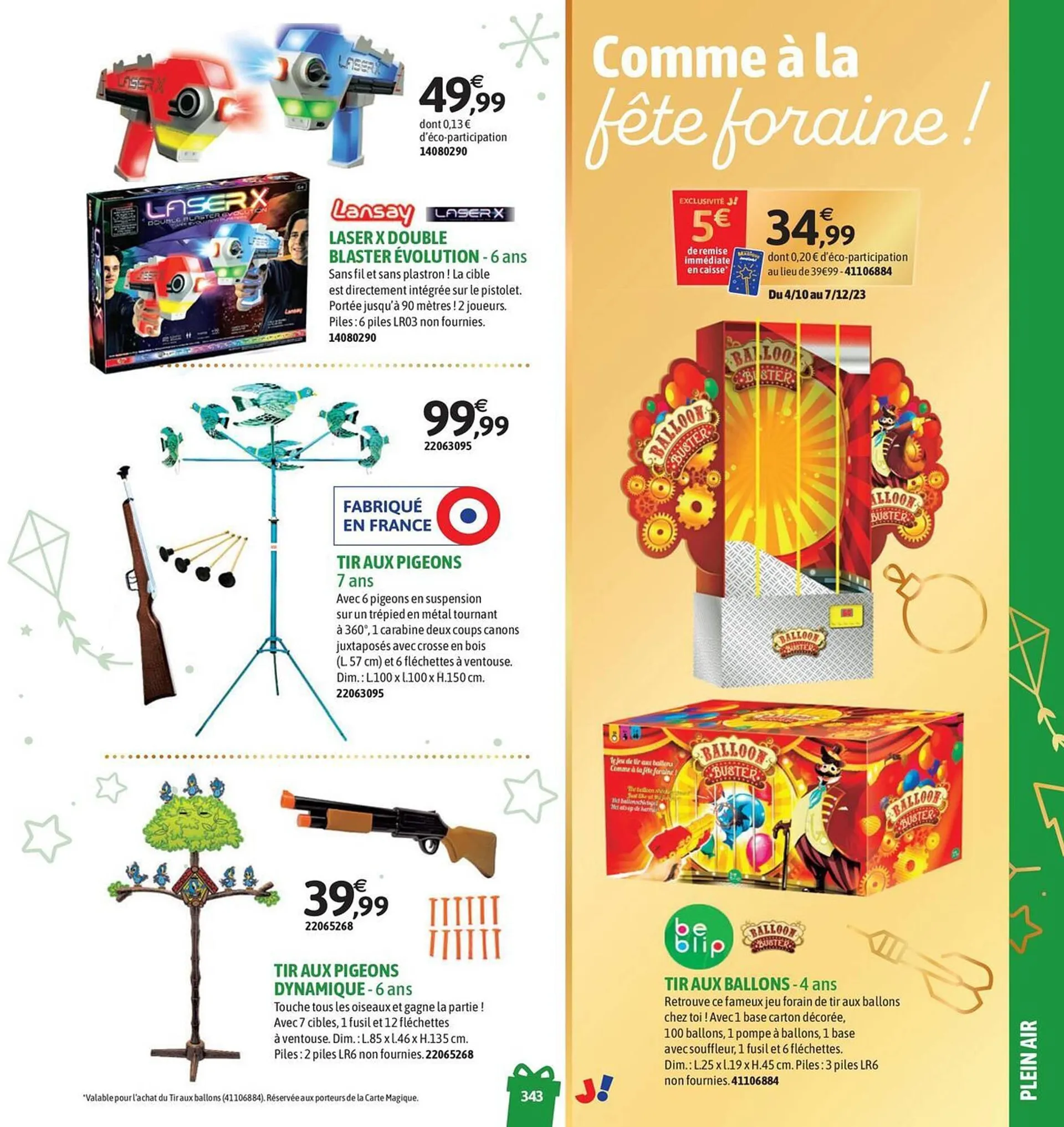 Catalogue JouéClub du 4 octobre au 31 décembre 2023 - Catalogue page 343