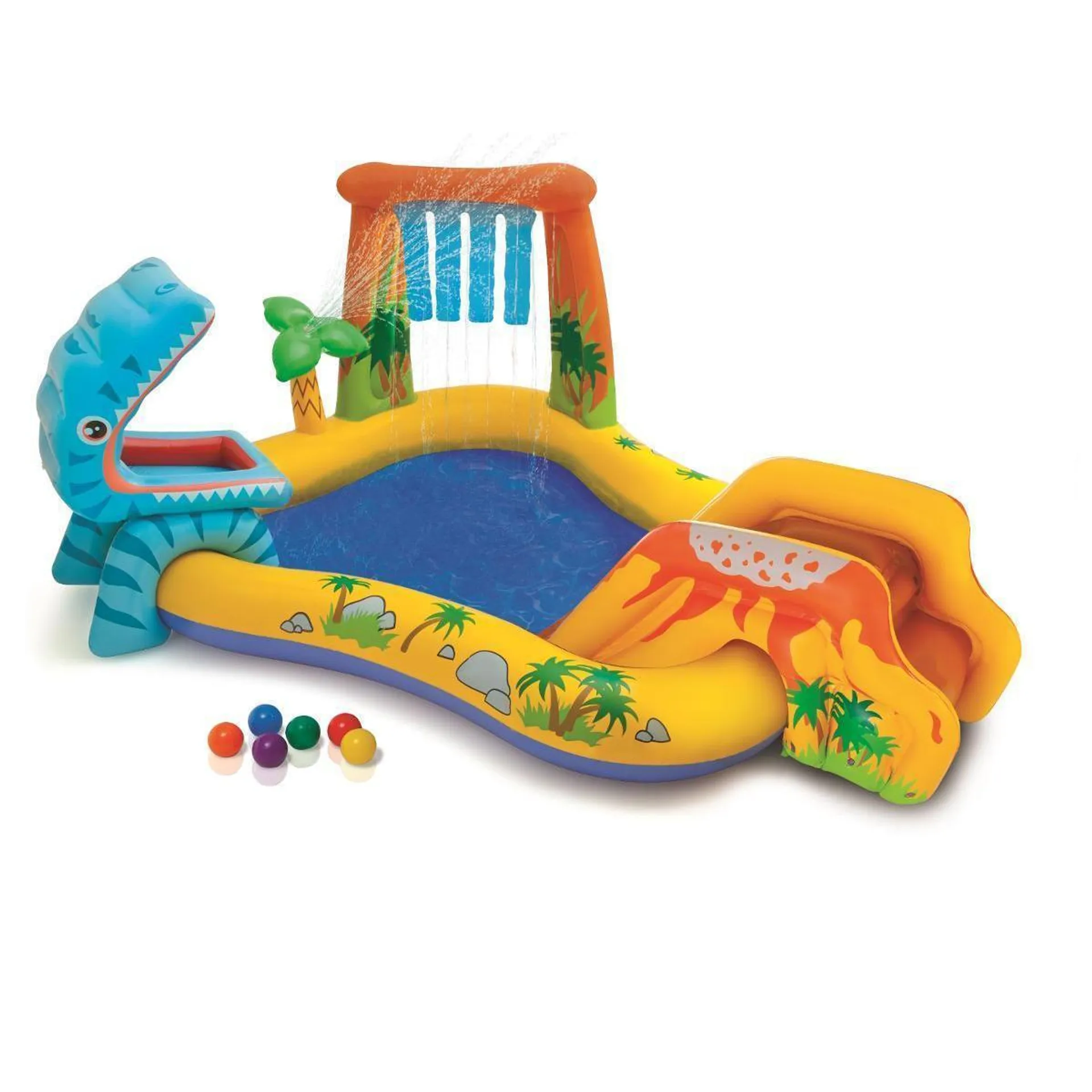 Aire de jeux dinosaure - 191 x L 249 x H 109 cm - INTEX