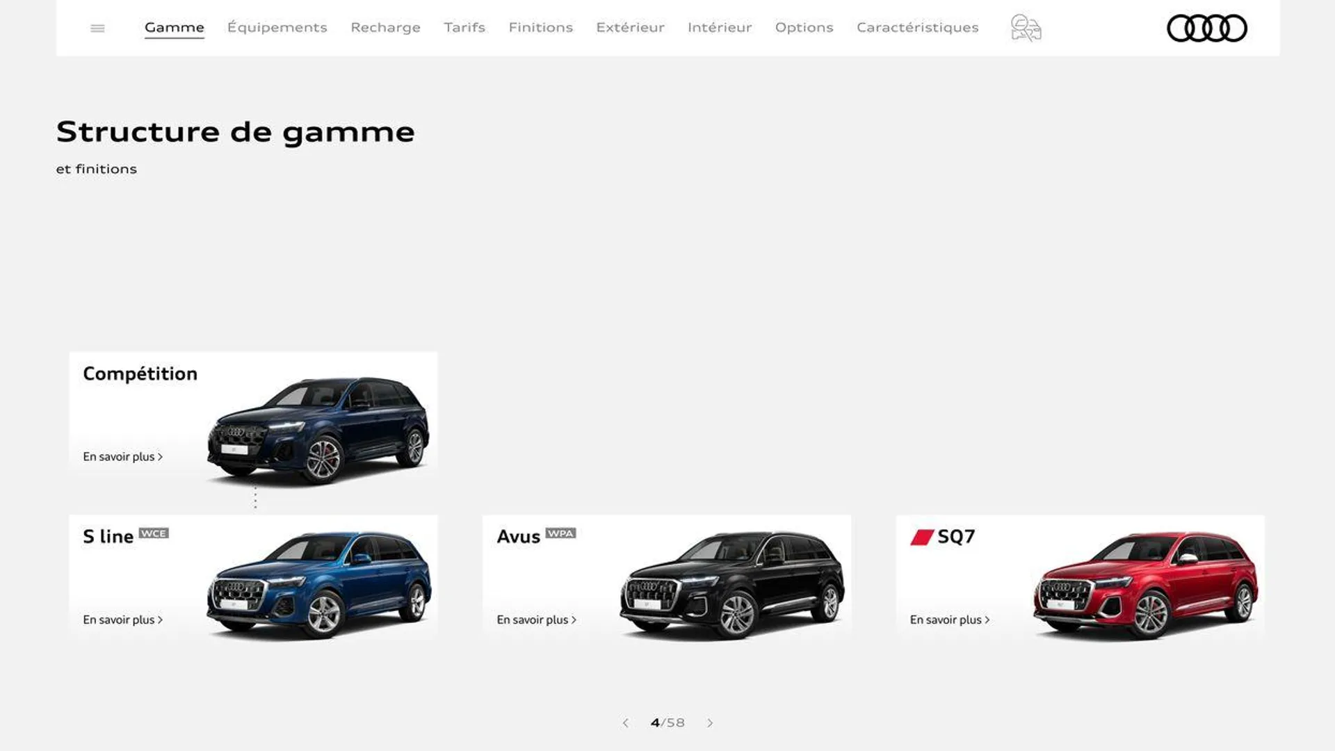 Audi Q7 du 20 août au 31 décembre 2024 - Catalogue page 4