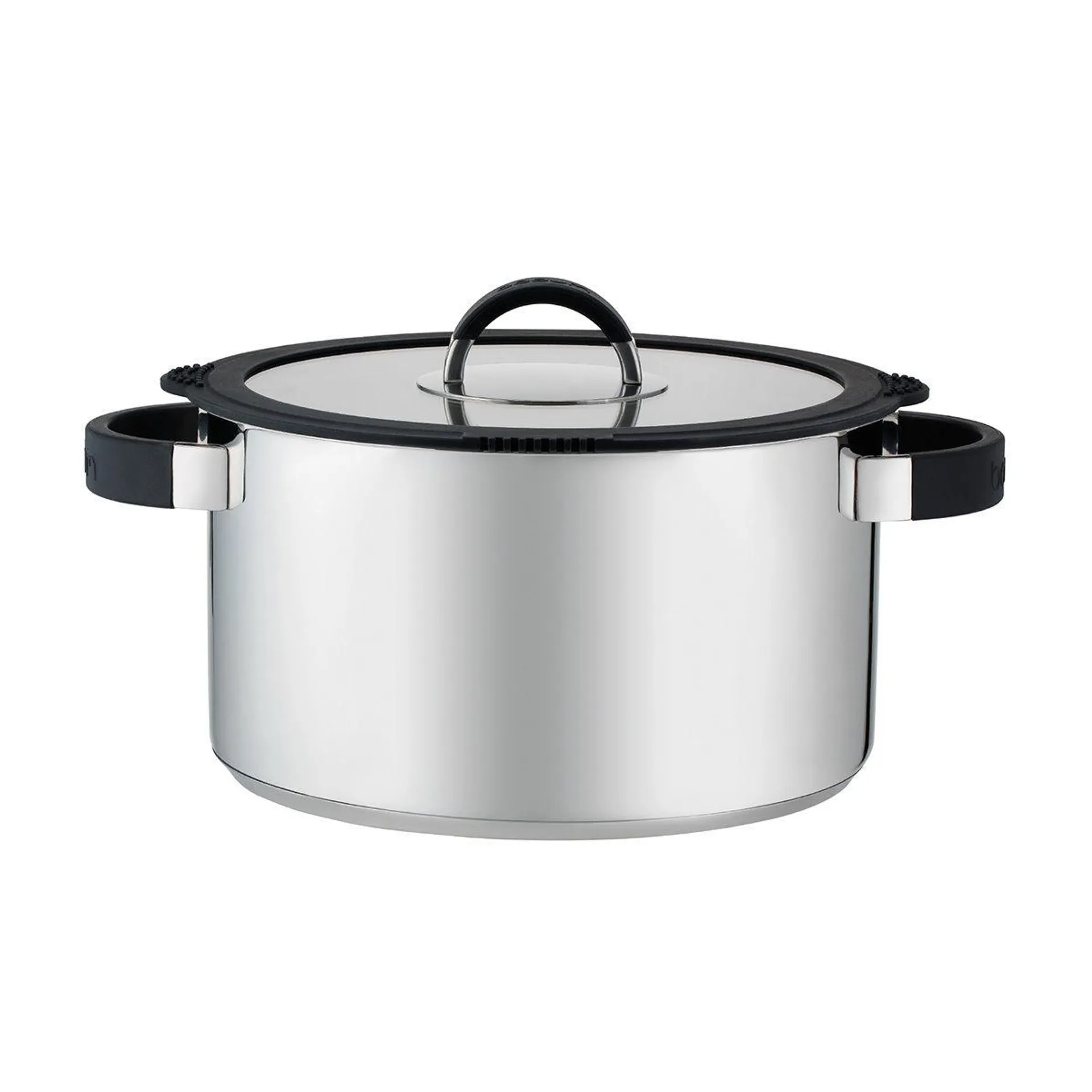 Casserole avec couvercle, 5.0 l, ø 24 cm, acier inox