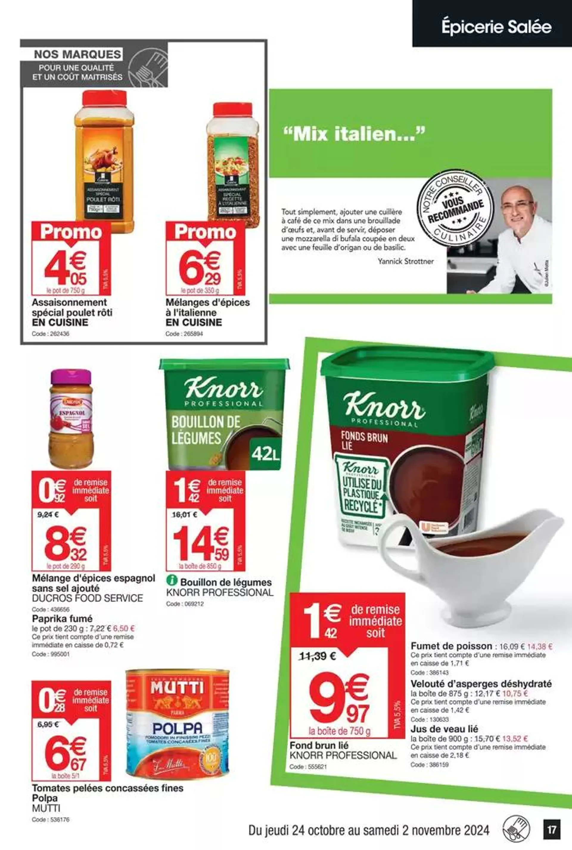 Vos promos du 22 octobre au 2 novembre 2024 - Catalogue page 9