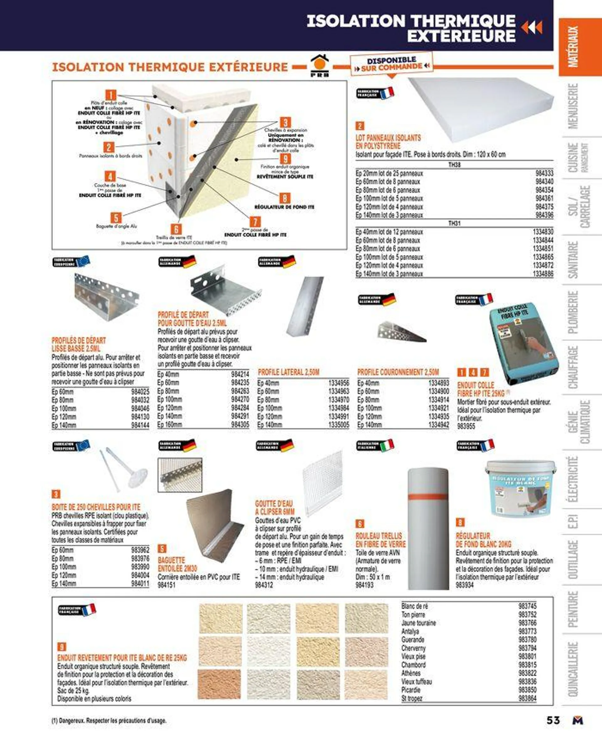 Guide produits 2024 du 15 mars au 31 décembre 2024 - Catalogue page 53