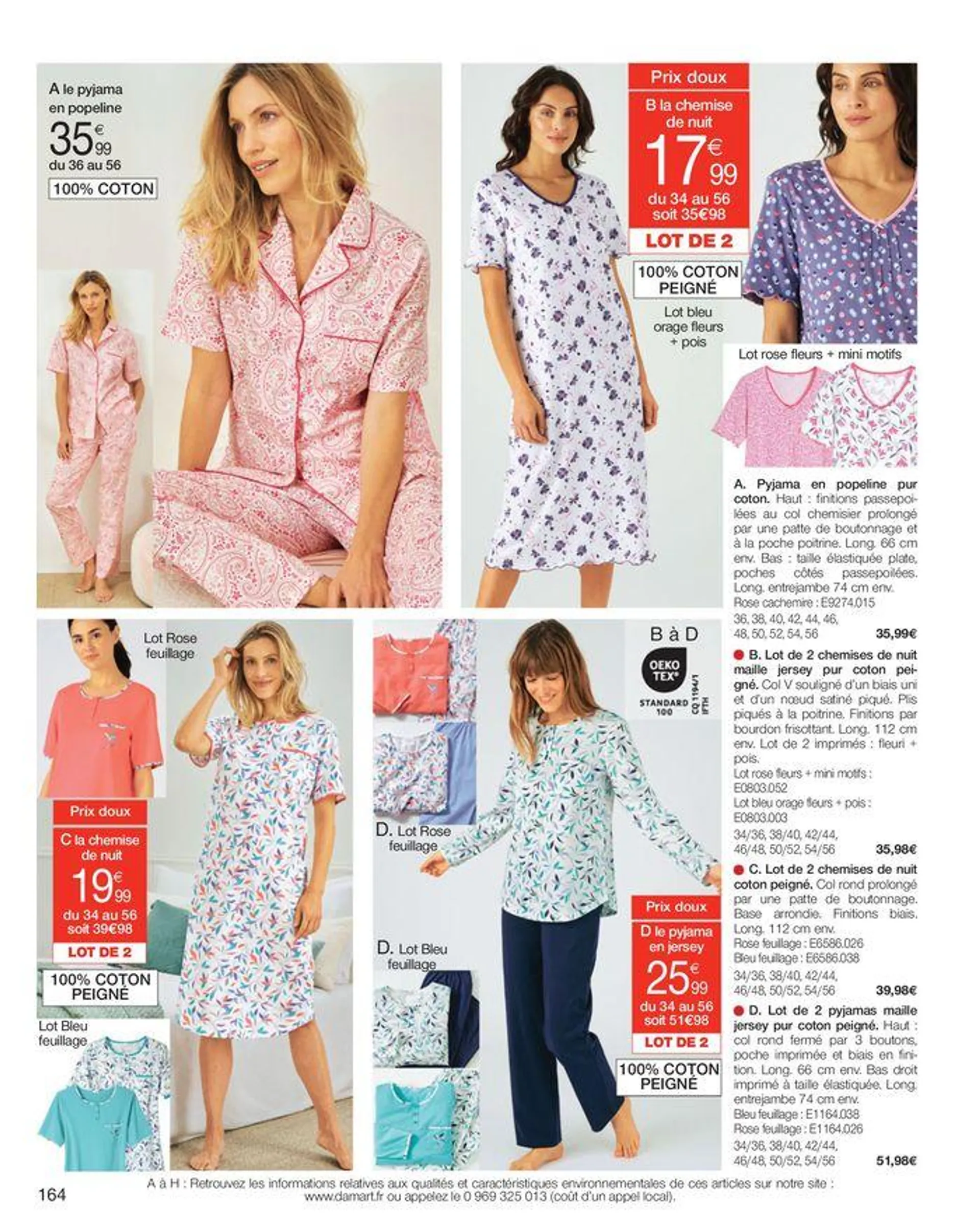 Le confort me donne du style du 10 mai au 31 octobre 2024 - Catalogue page 164