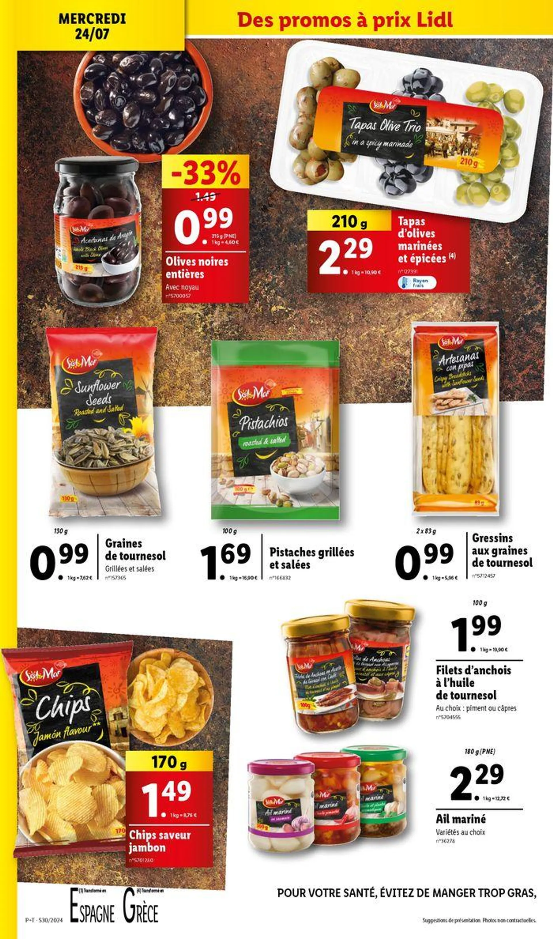 Profitez des journées opportunités pour dénicher vos produits du quotidien à prix Lidl du 24 juillet au 30 juillet 2024 - Catalogue page 26