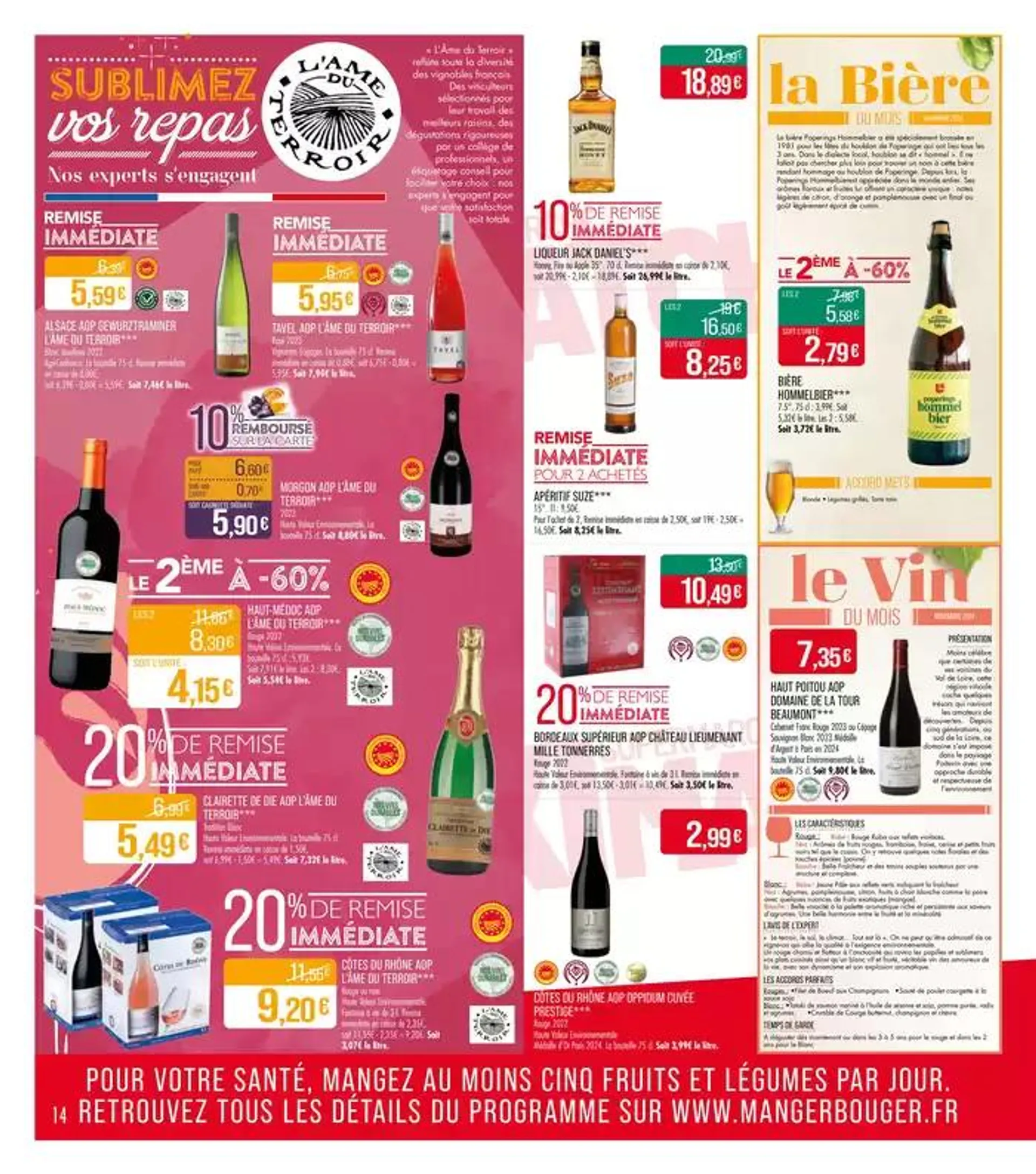 MAXI Supermarché MAtch du 29 octobre au 10 novembre 2024 - Catalogue page 14