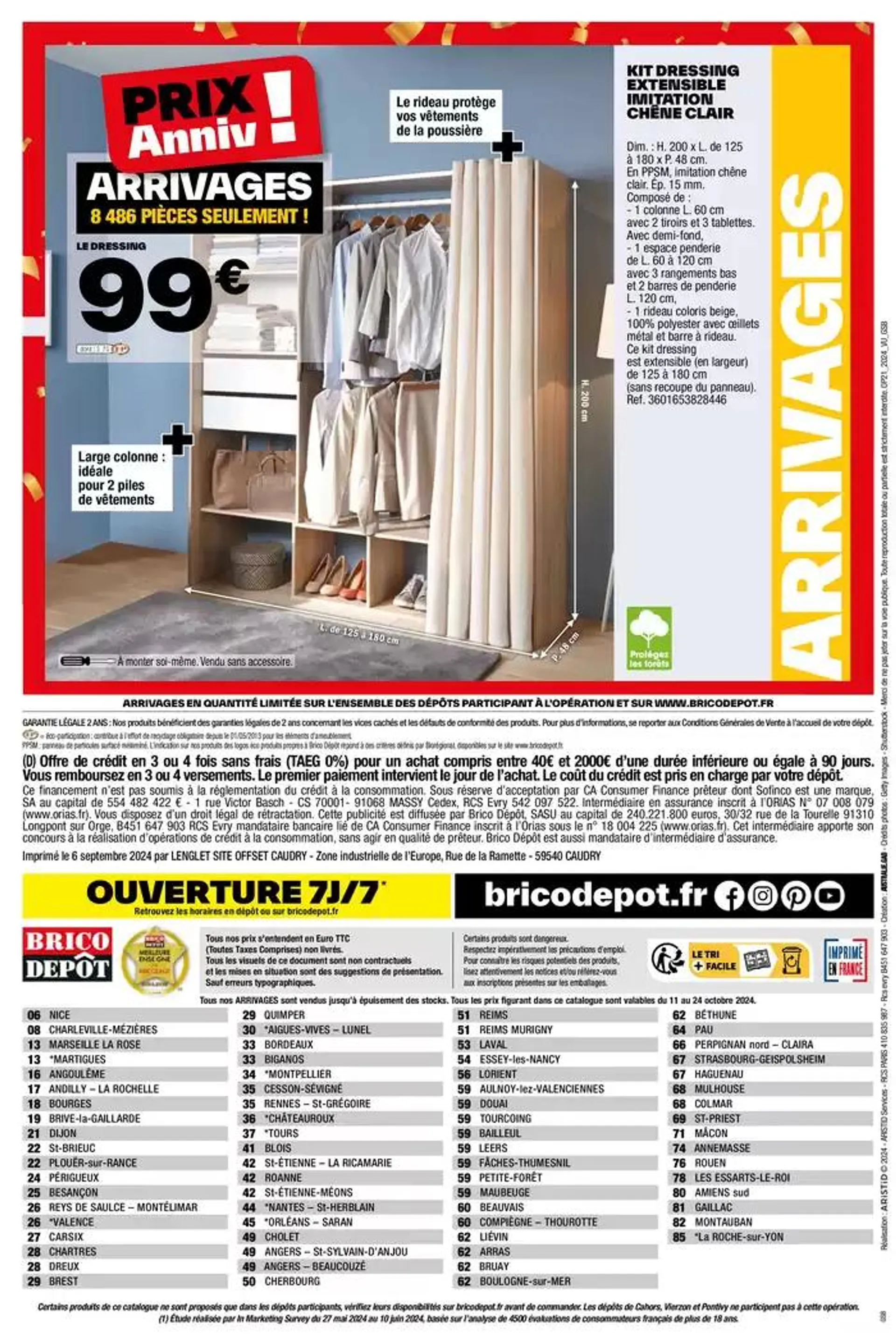 L'ANNIV BRICO du 11 octobre au 24 octobre 2024 - Catalogue page 24