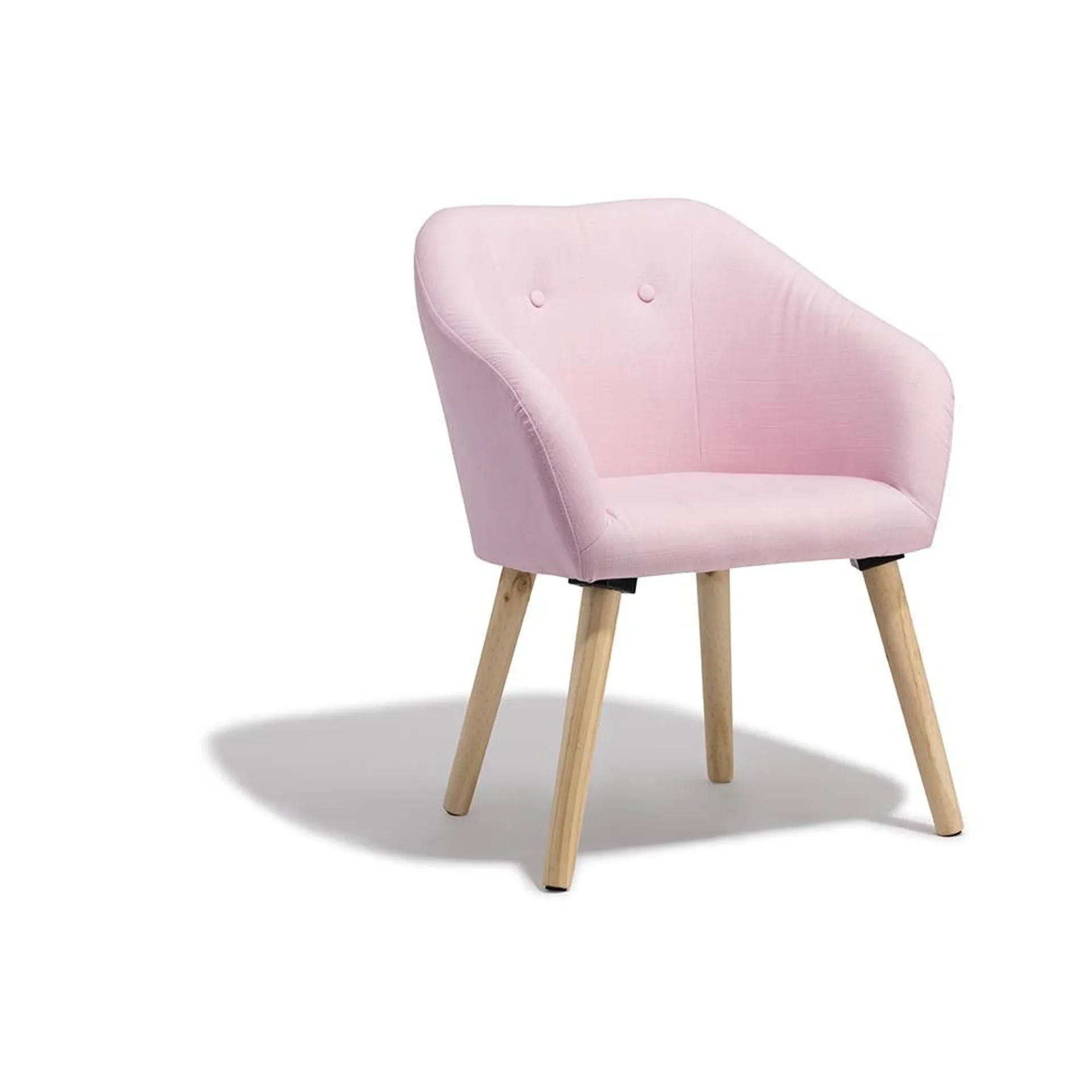 Fauteuil rose Joseph