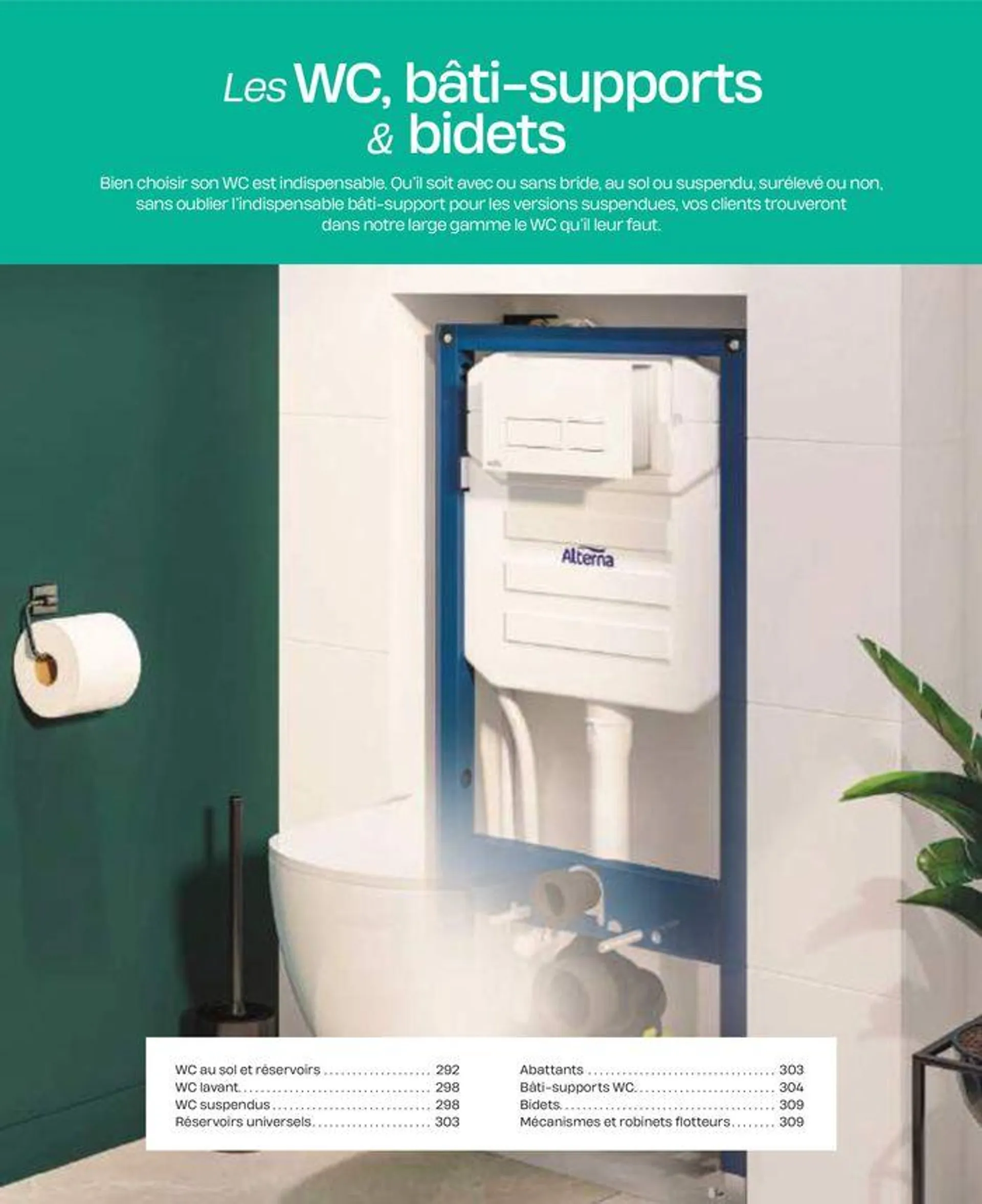 La salle de bain en toute sérénité du 2 juillet au 31 décembre 2024 - Catalogue page 289