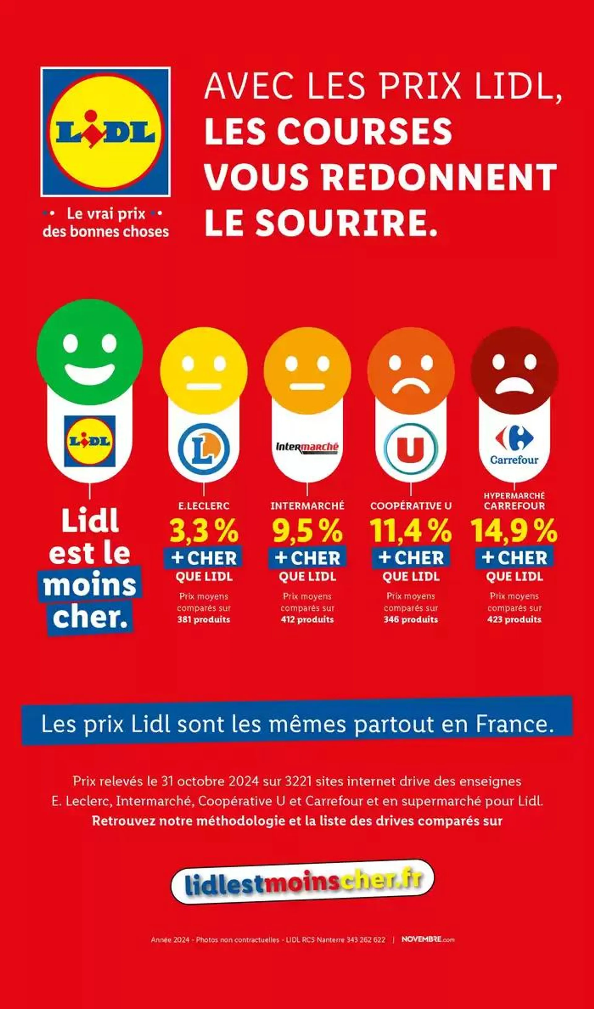 Retrouvez une large sélection de mets d'exception à petits prix chez Lidl! du 18 décembre au 24 décembre 2024 - Catalogue page 3