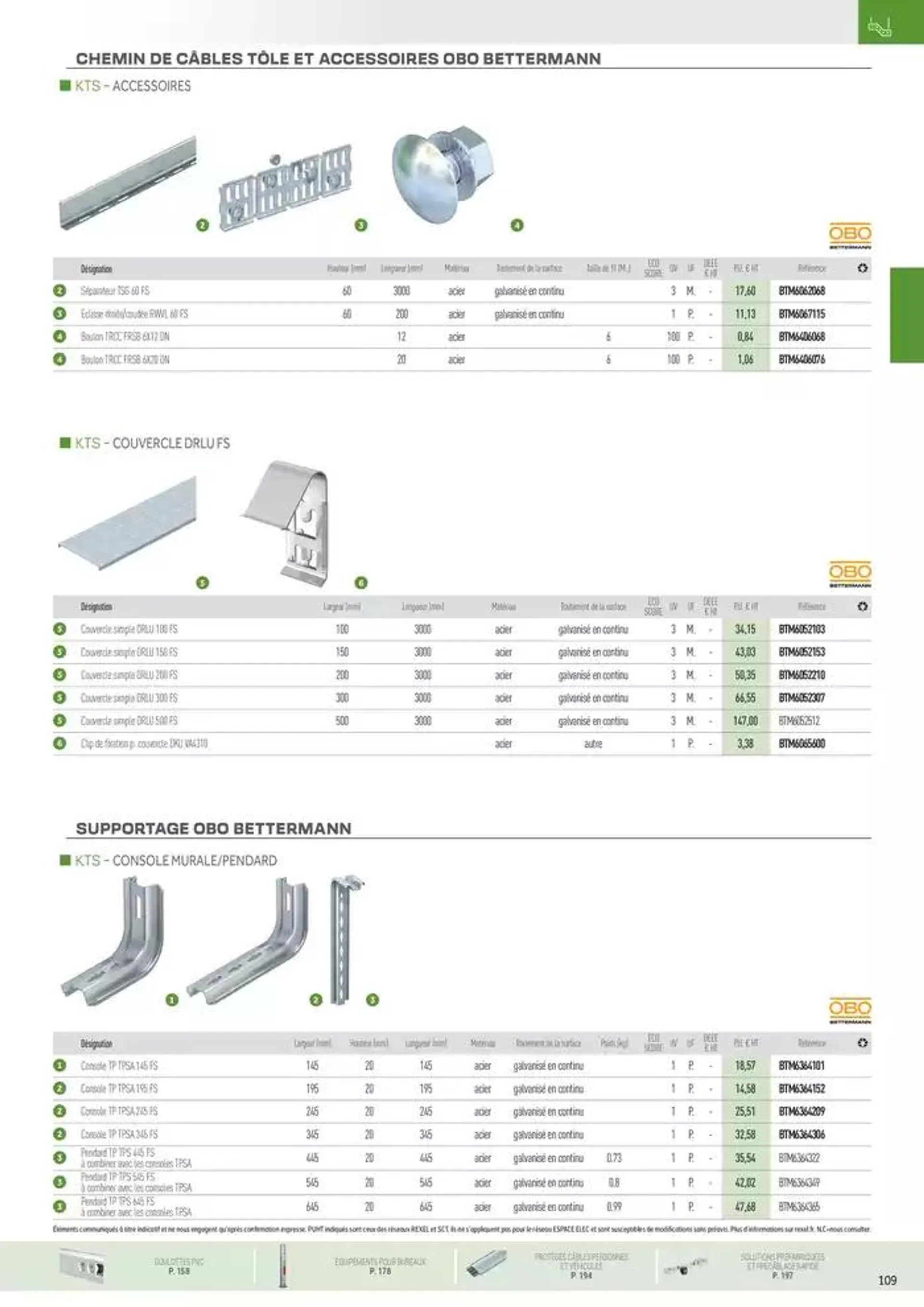 Conduits & Canalisations du 31 octobre au 31 décembre 2024 - Catalogue page 17