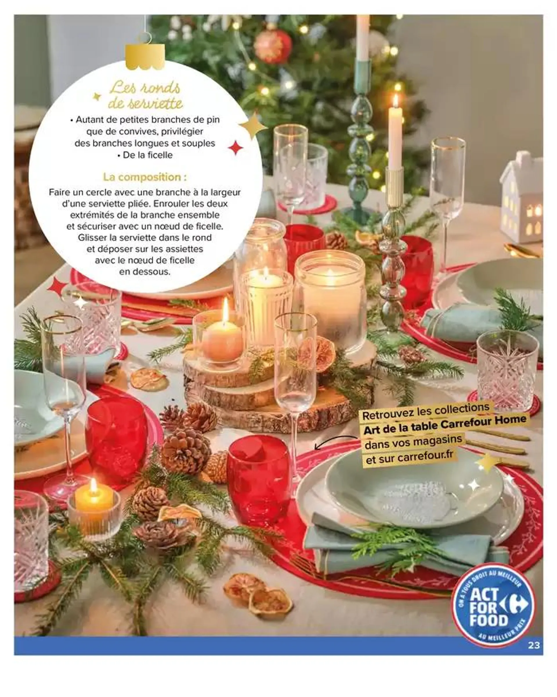 JOYEUX NOEL & MEILLEURS PRIX du 3 décembre au 31 décembre 2024 - Catalogue page 25