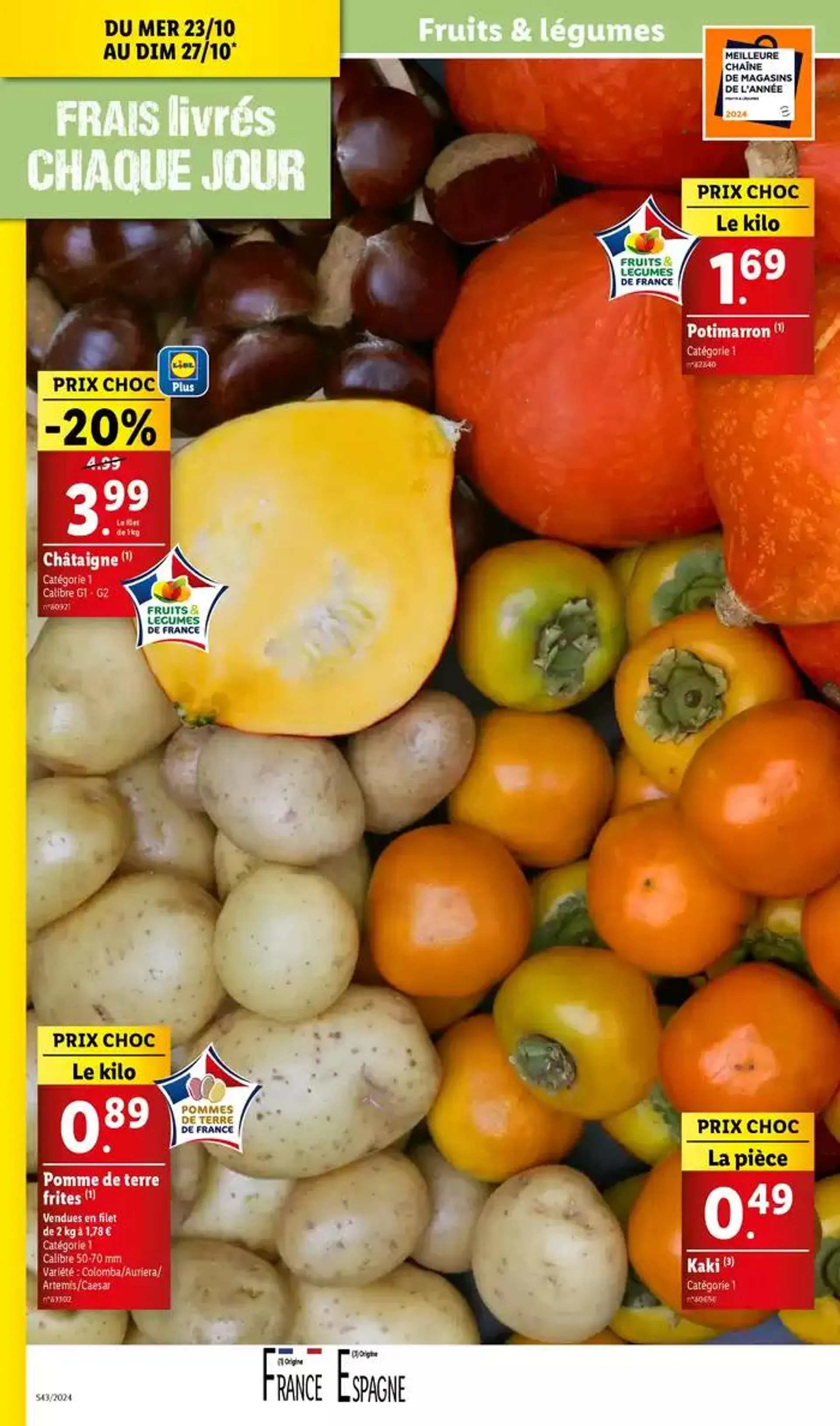 L'hiver approche ! Cette semaine, retrouvez des produits réconfortants, toujours à prix Lidl du 23 octobre au 29 octobre 2024 - Catalogue page 4