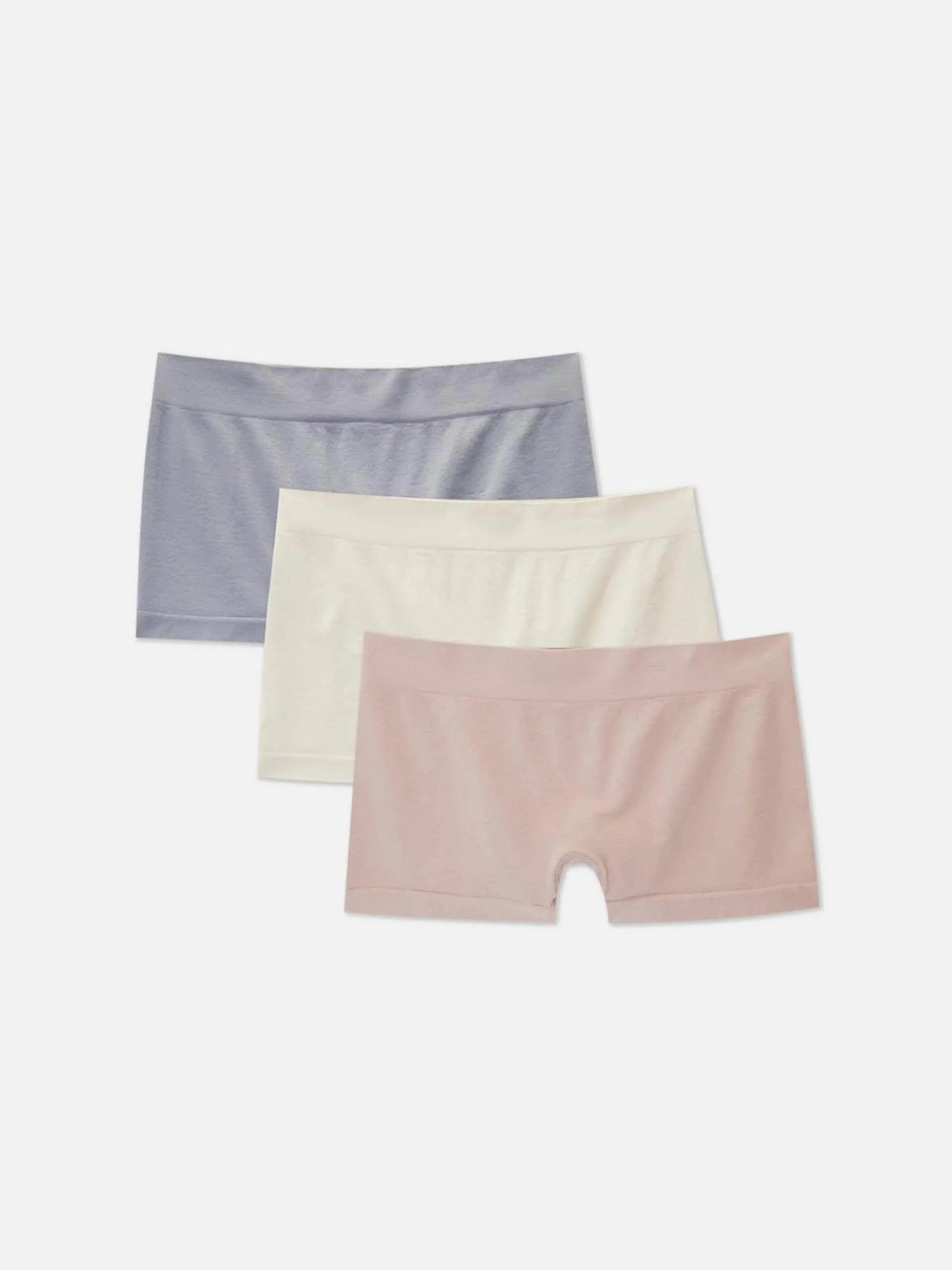 Pack 3 boxers boyshort s/ costuras