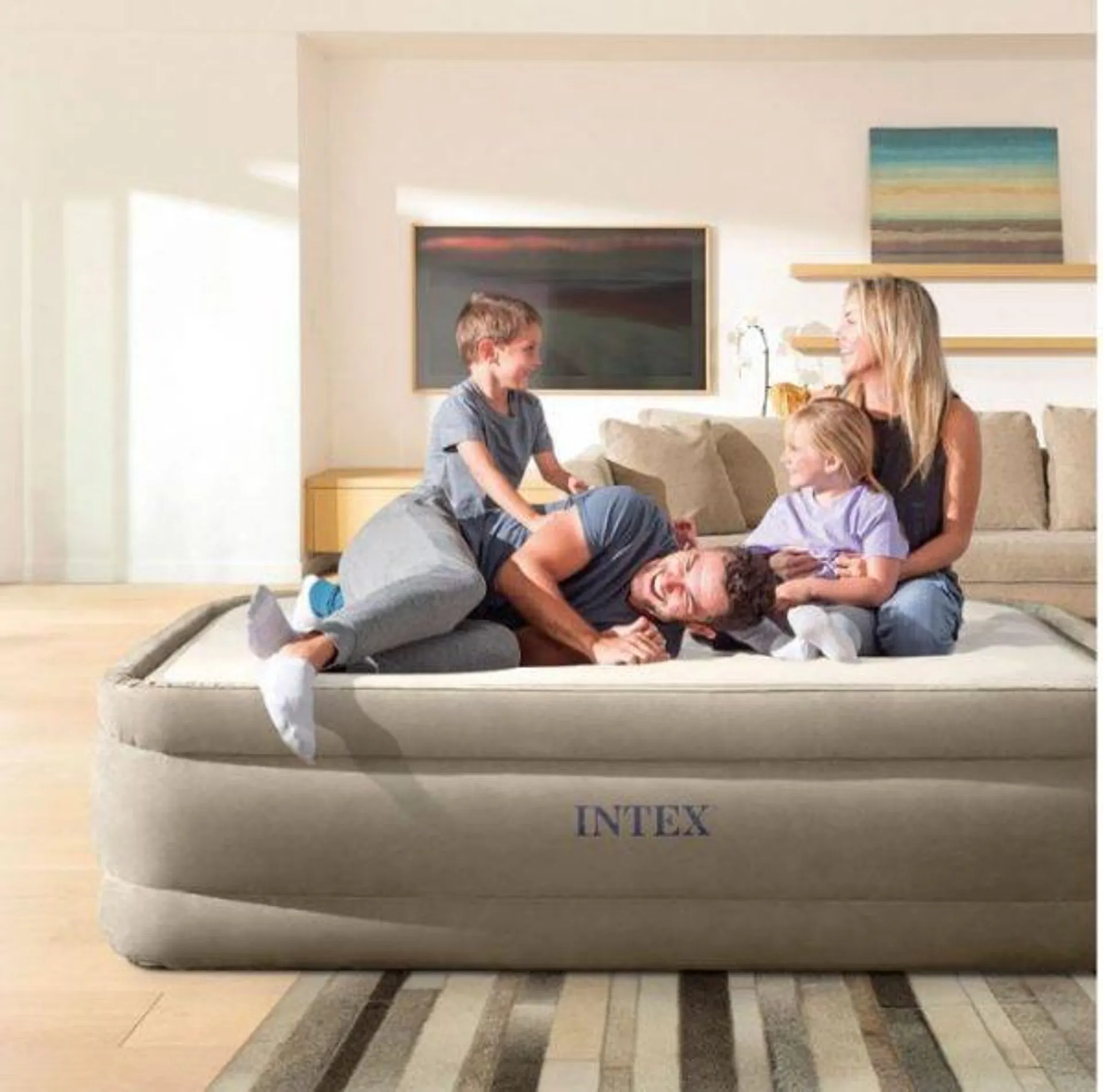 Matelas gonflable 2 personnes Thermalux – INTEX