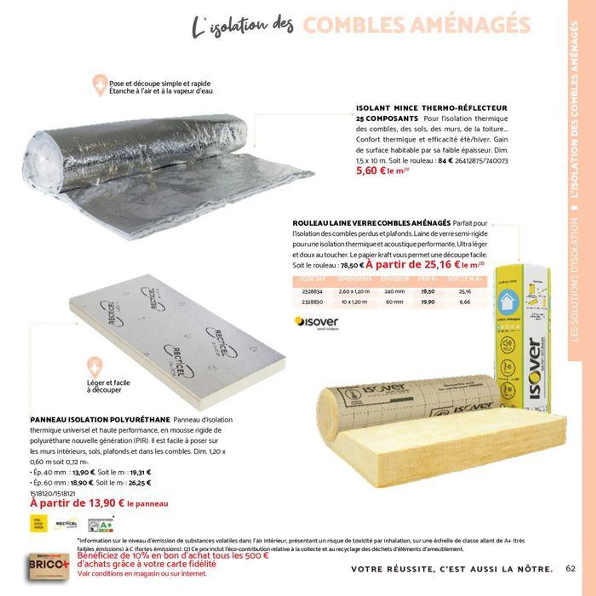 Guide Confort du 23 août au 19 octobre 2024 - Catalogue page 62