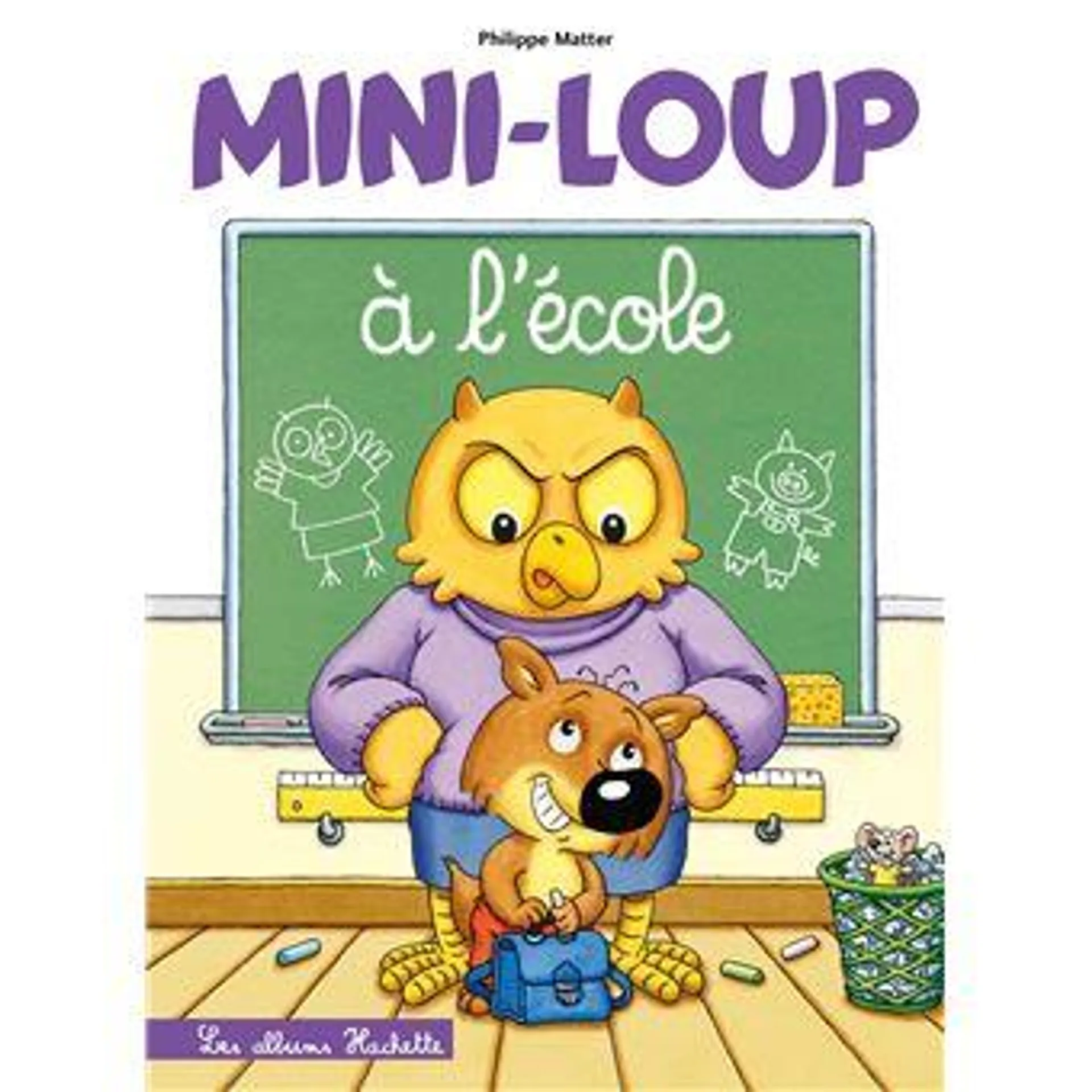 Mini-Loup - : Mini-Loup à l'école