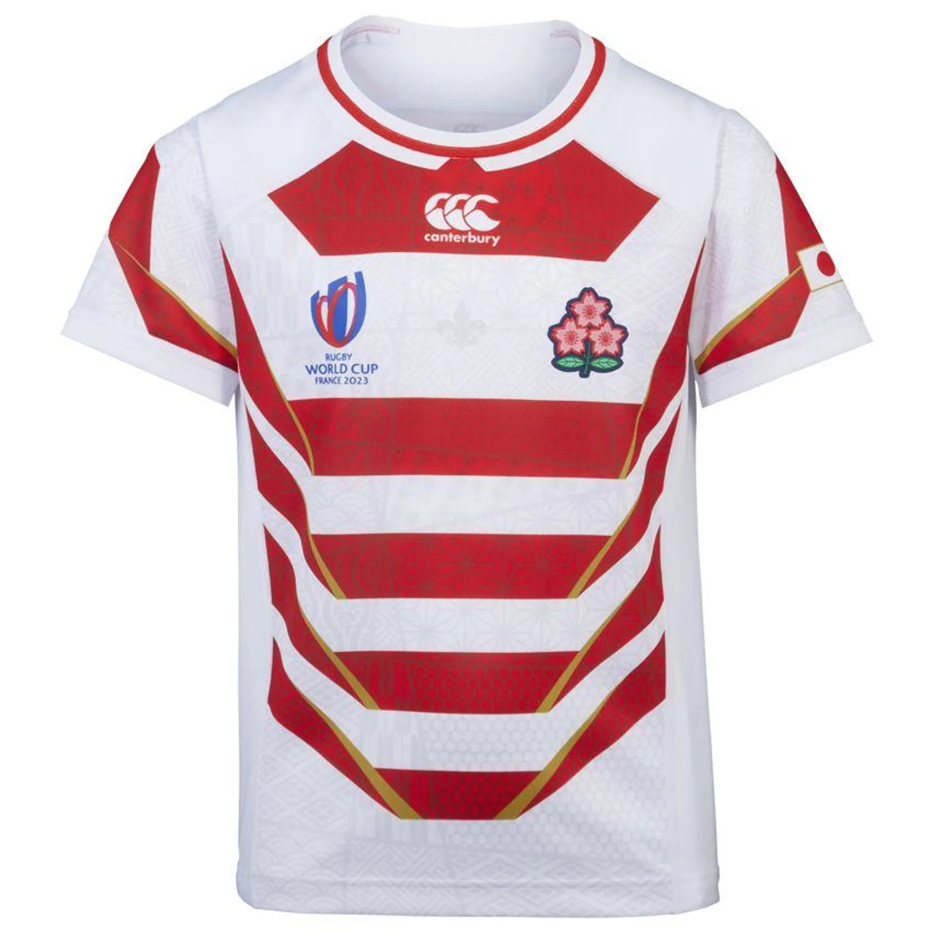 Maillot Rugby Japon Domicile Coupe Monde 2023 - Canterbury