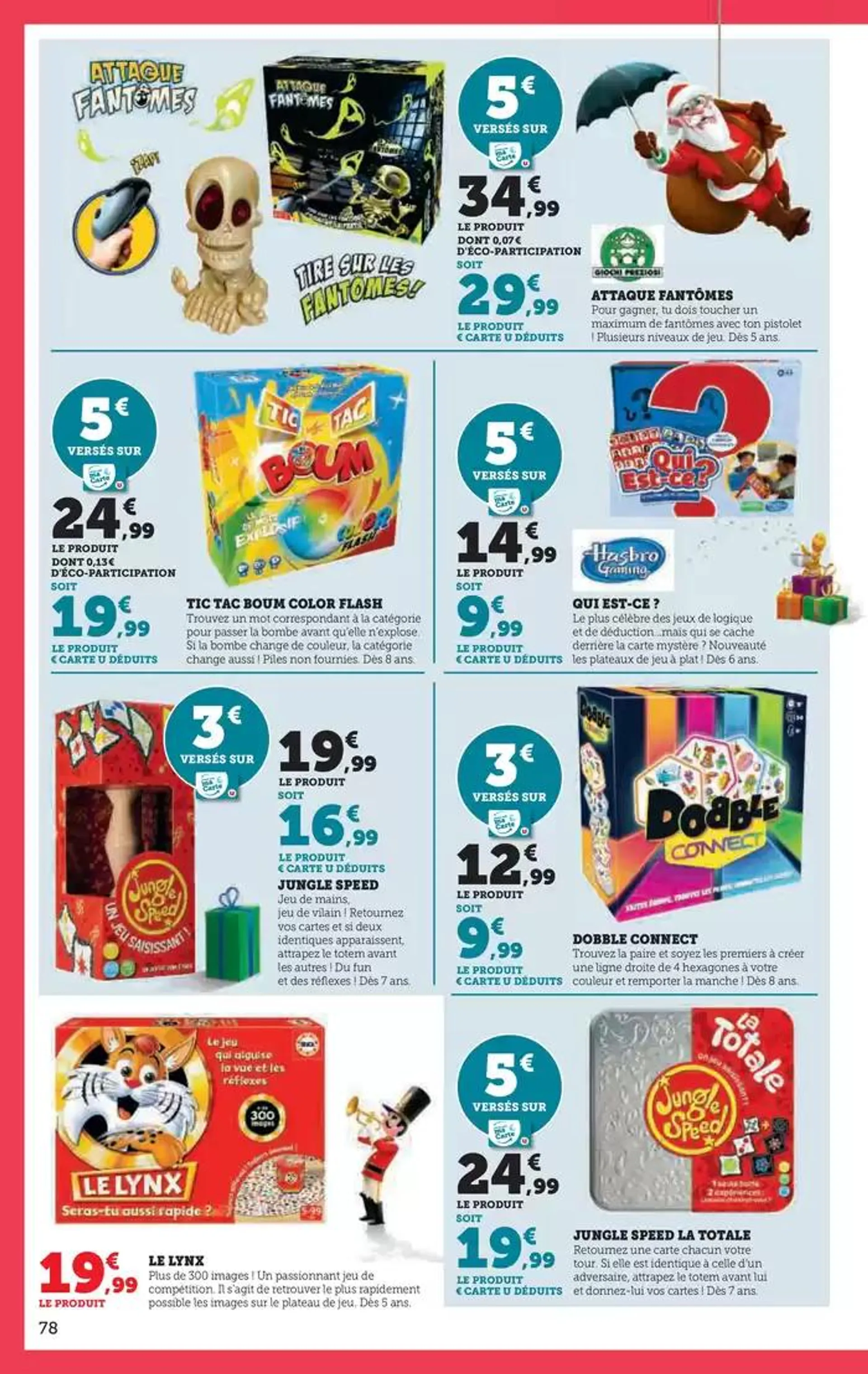 Jouets du 22 octobre au 8 décembre 2024 - Catalogue page 78