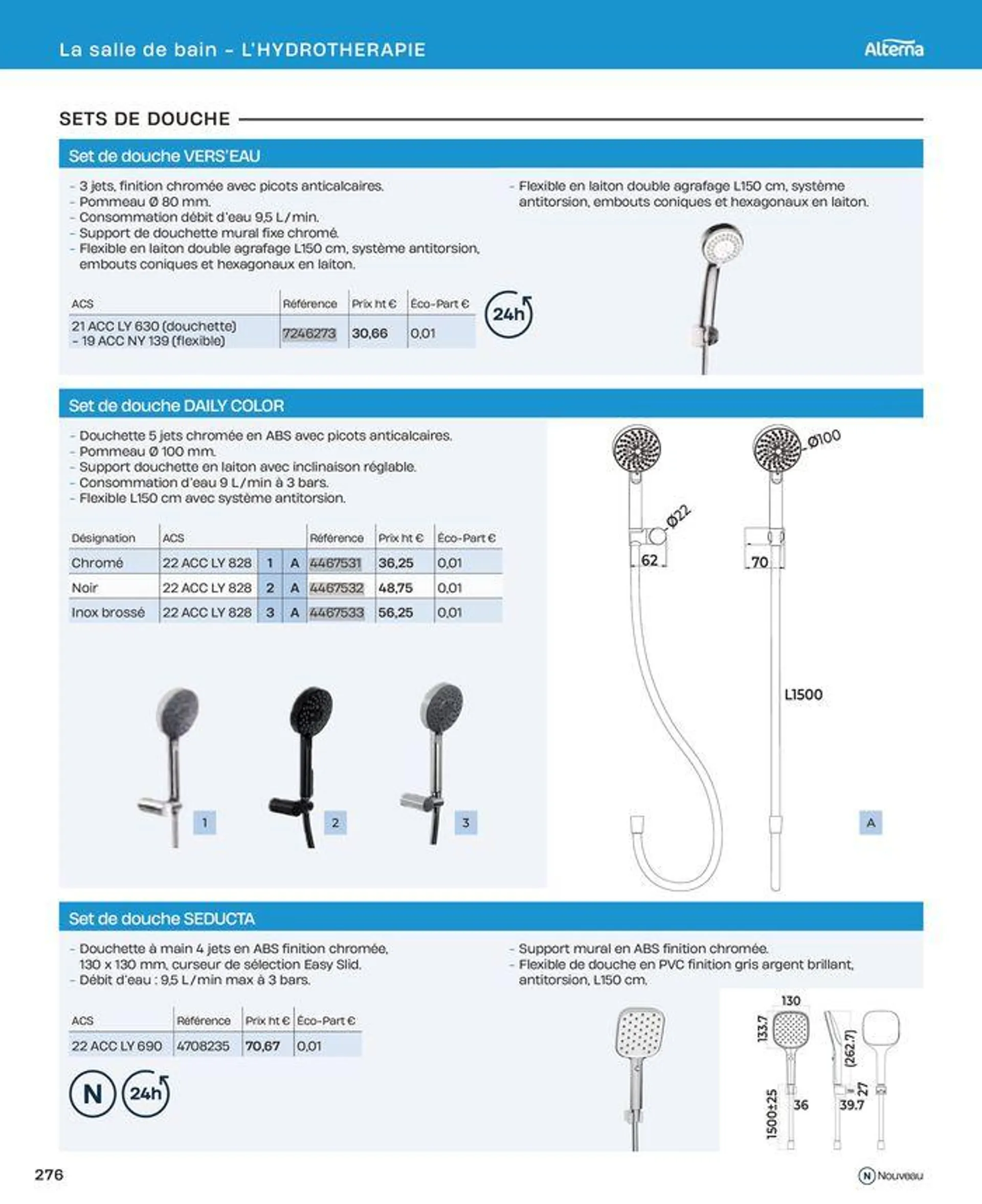 La salle de bain en toute sérénité du 2 juillet au 31 décembre 2024 - Catalogue page 276