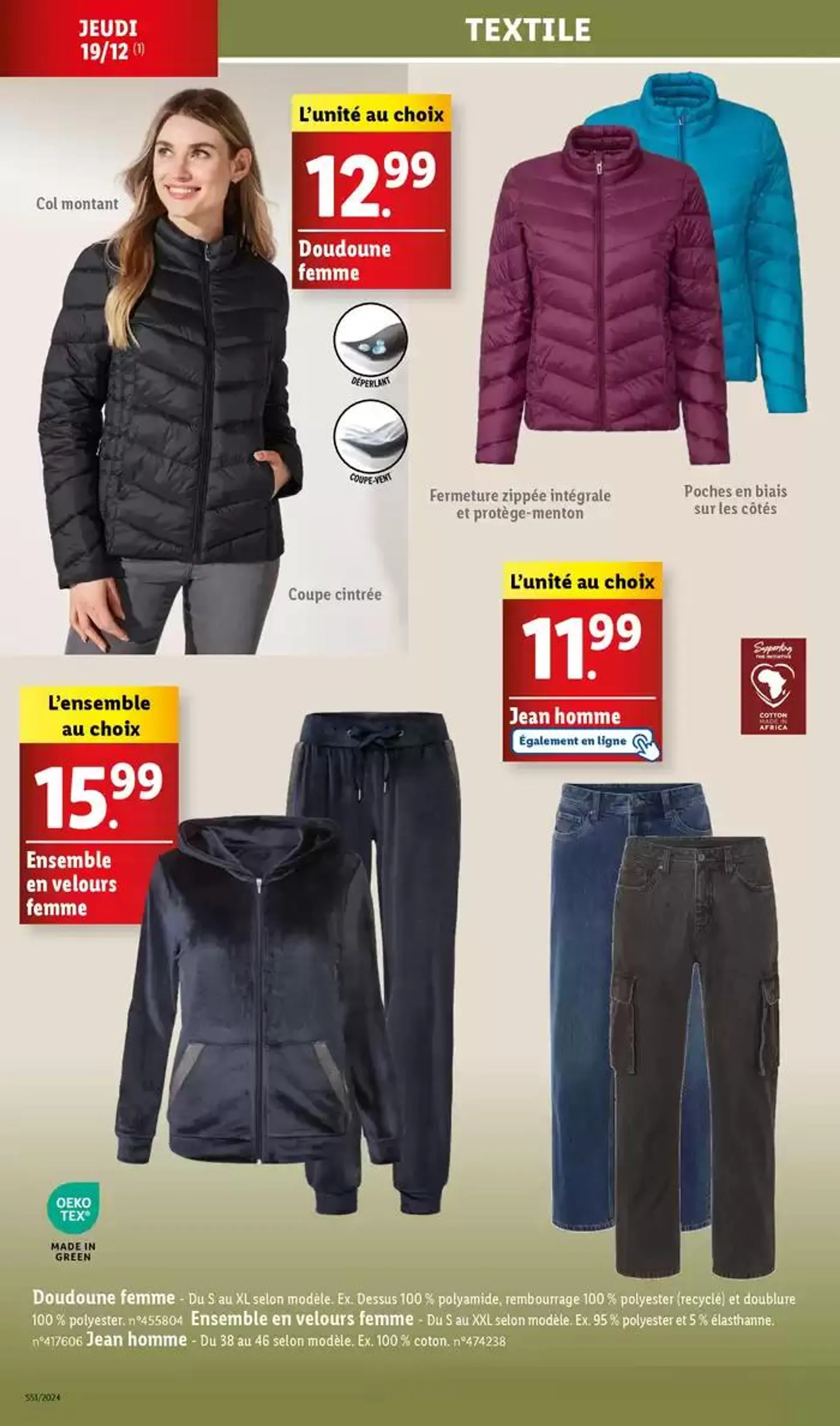 Faites de chaque repas un succès grâce aux équipements Silvercrest chez Lidl! du 19 décembre au 23 décembre 2024 - Catalogue page 12