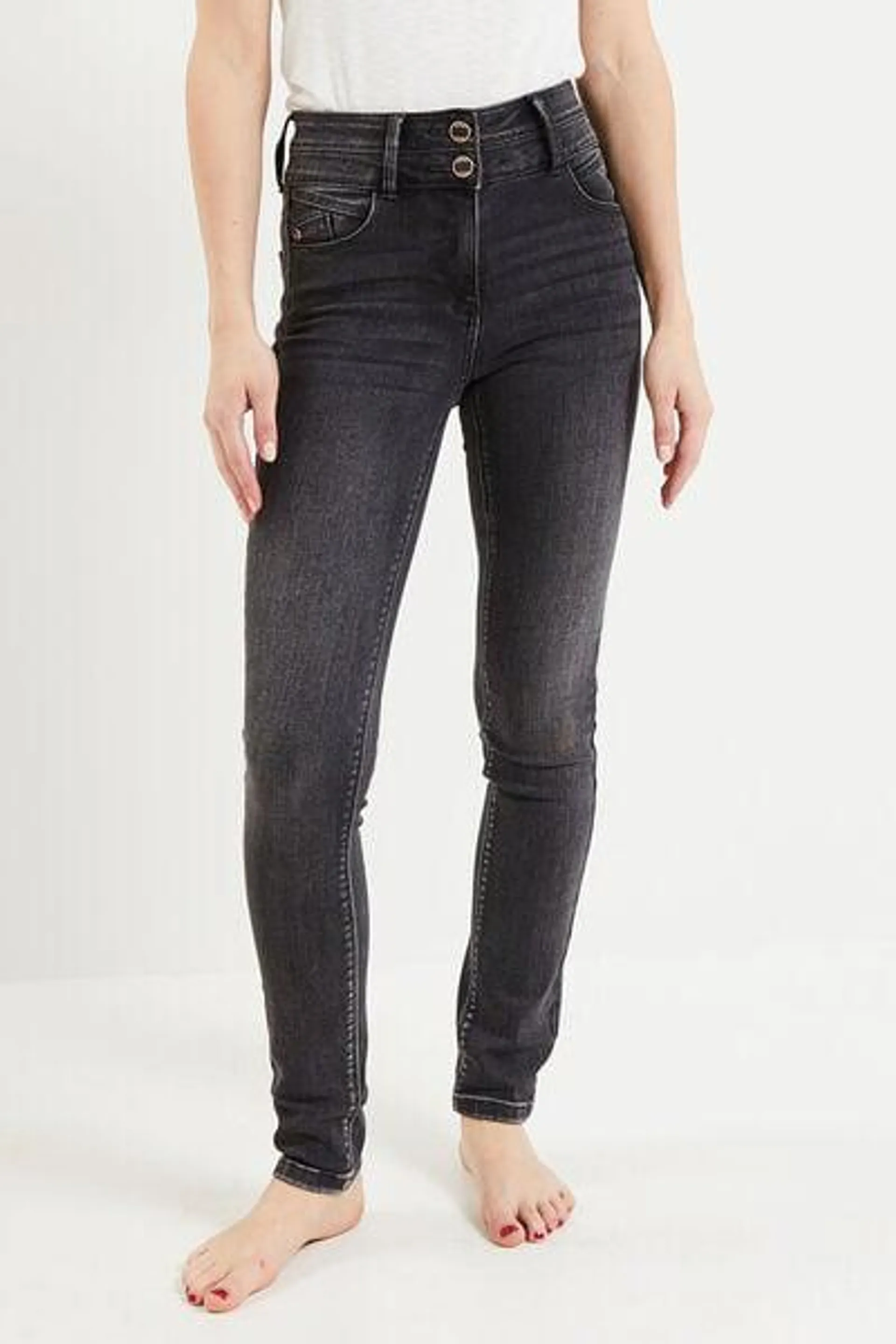 Jean slim taille haute MILAN femme