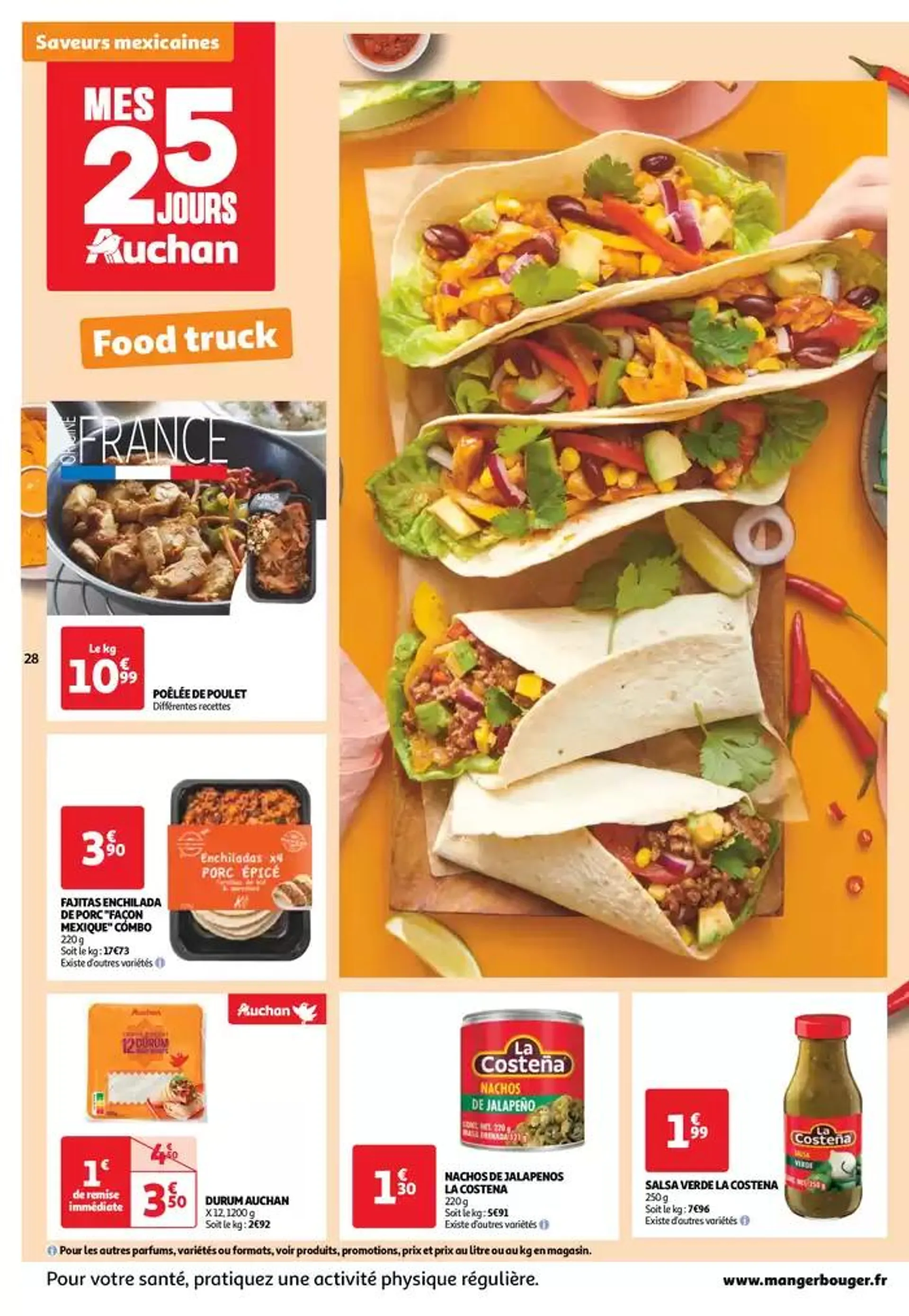 Top depart : 25 jours Auchan  du 29 octobre au 4 novembre 2024 - Catalogue page 28