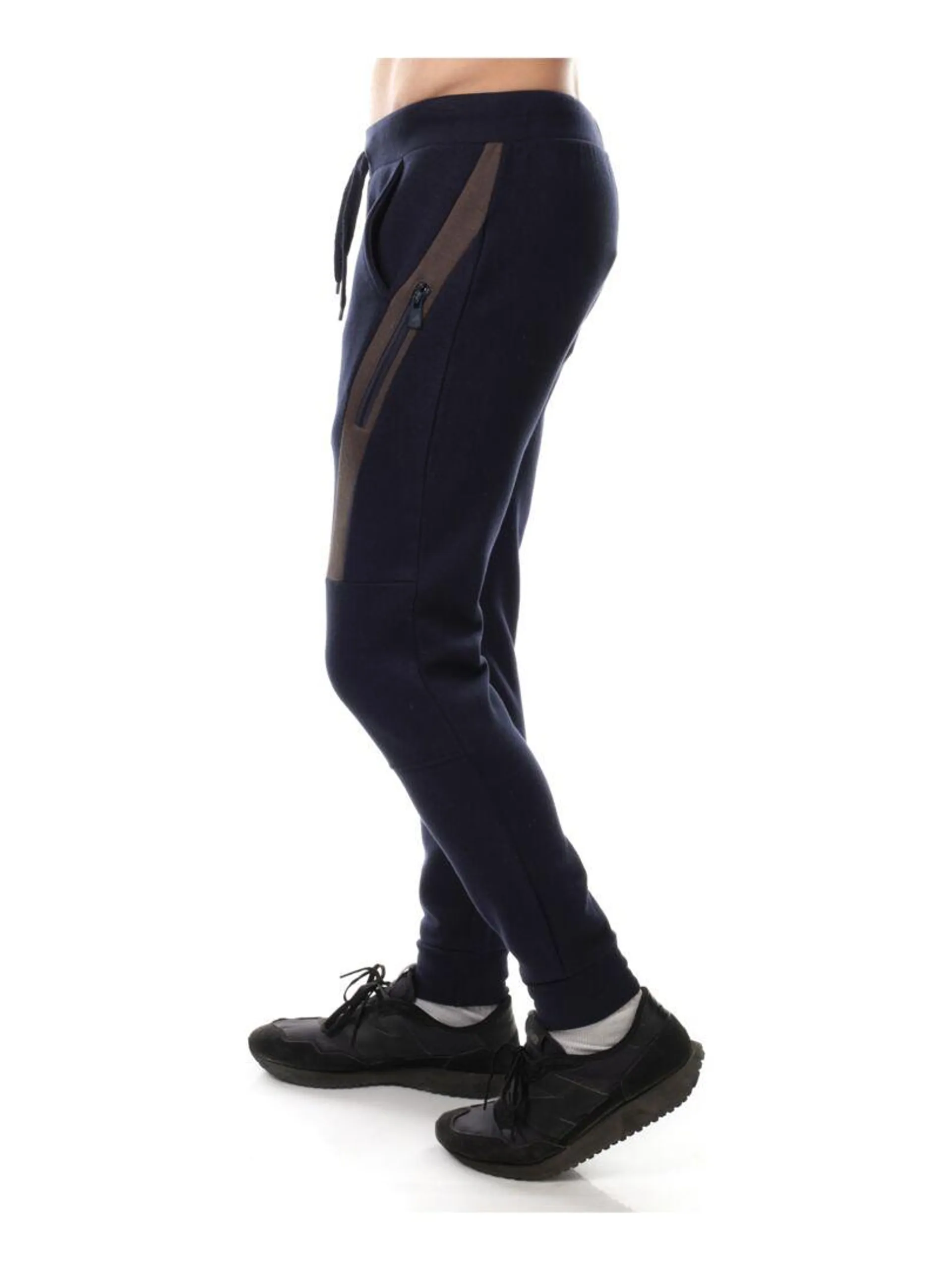 Pantalon de jogging poches fantaisies - Bleu marine