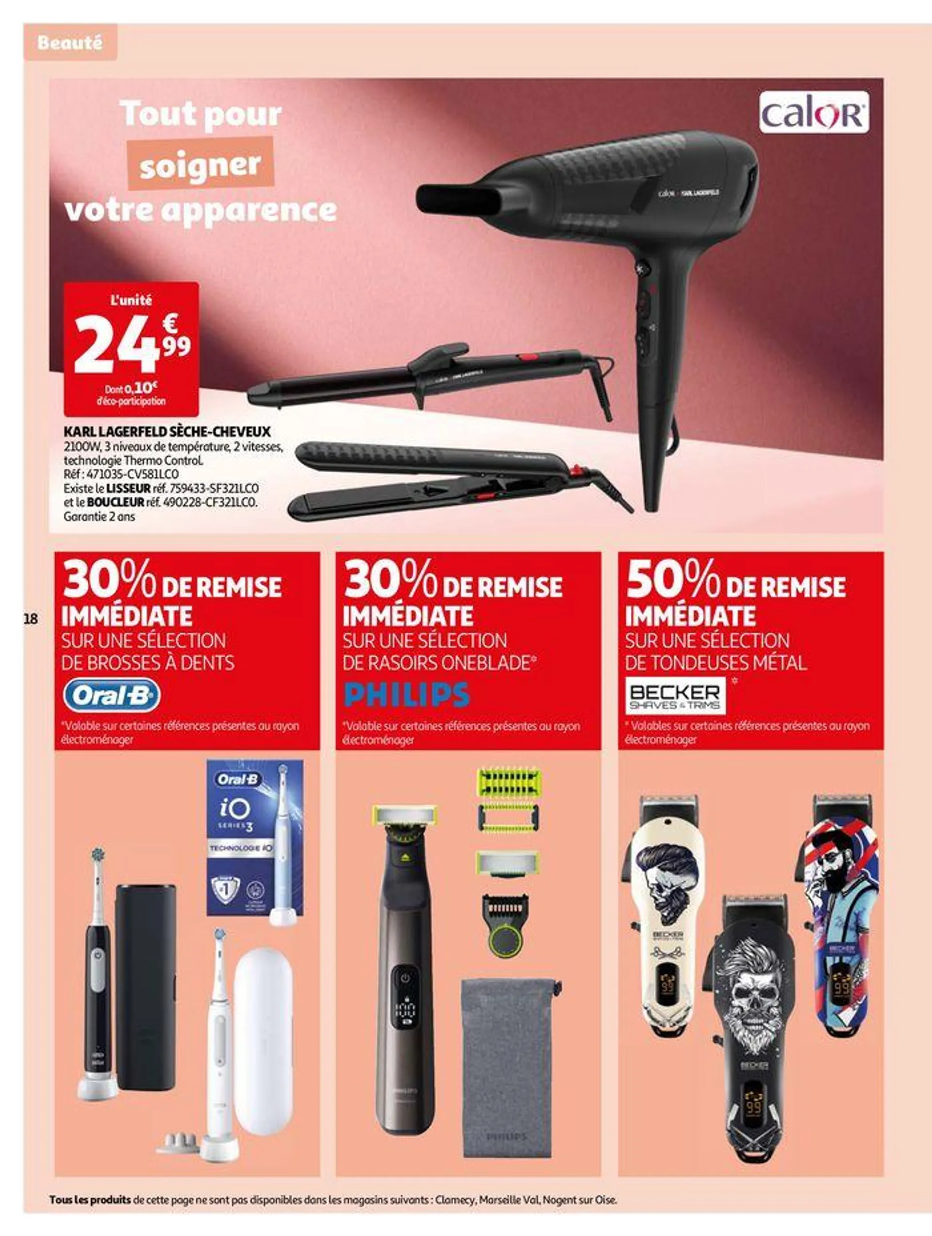 Vive l'électroménager à prix léger du 3 septembre au 16 septembre 2024 - Catalogue page 18