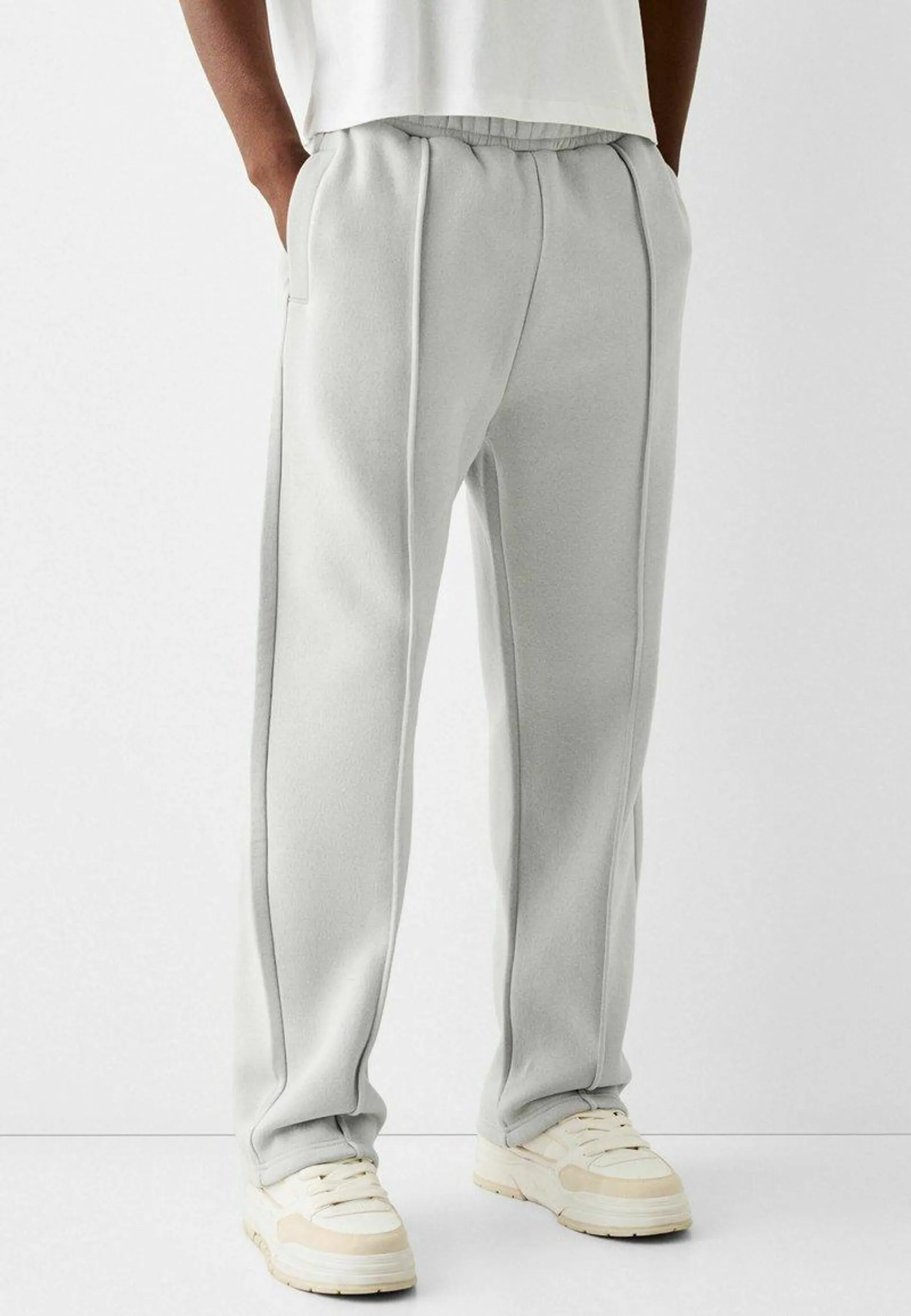 WIDE - Pantalon de survêtement - grey