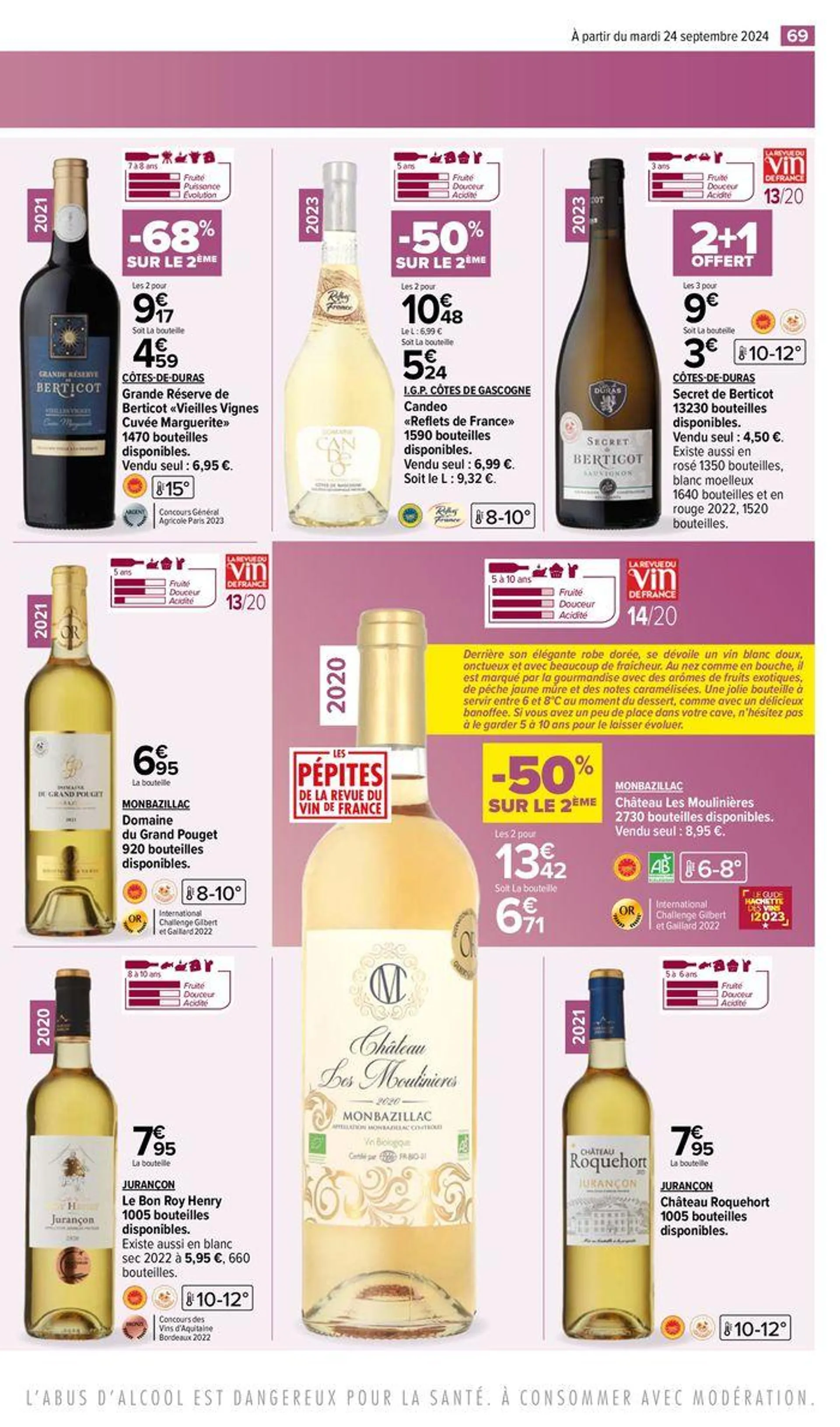 FOIRE AUX VINS D'AUTOMNE du 24 septembre au 7 octobre 2024 - Catalogue page 71