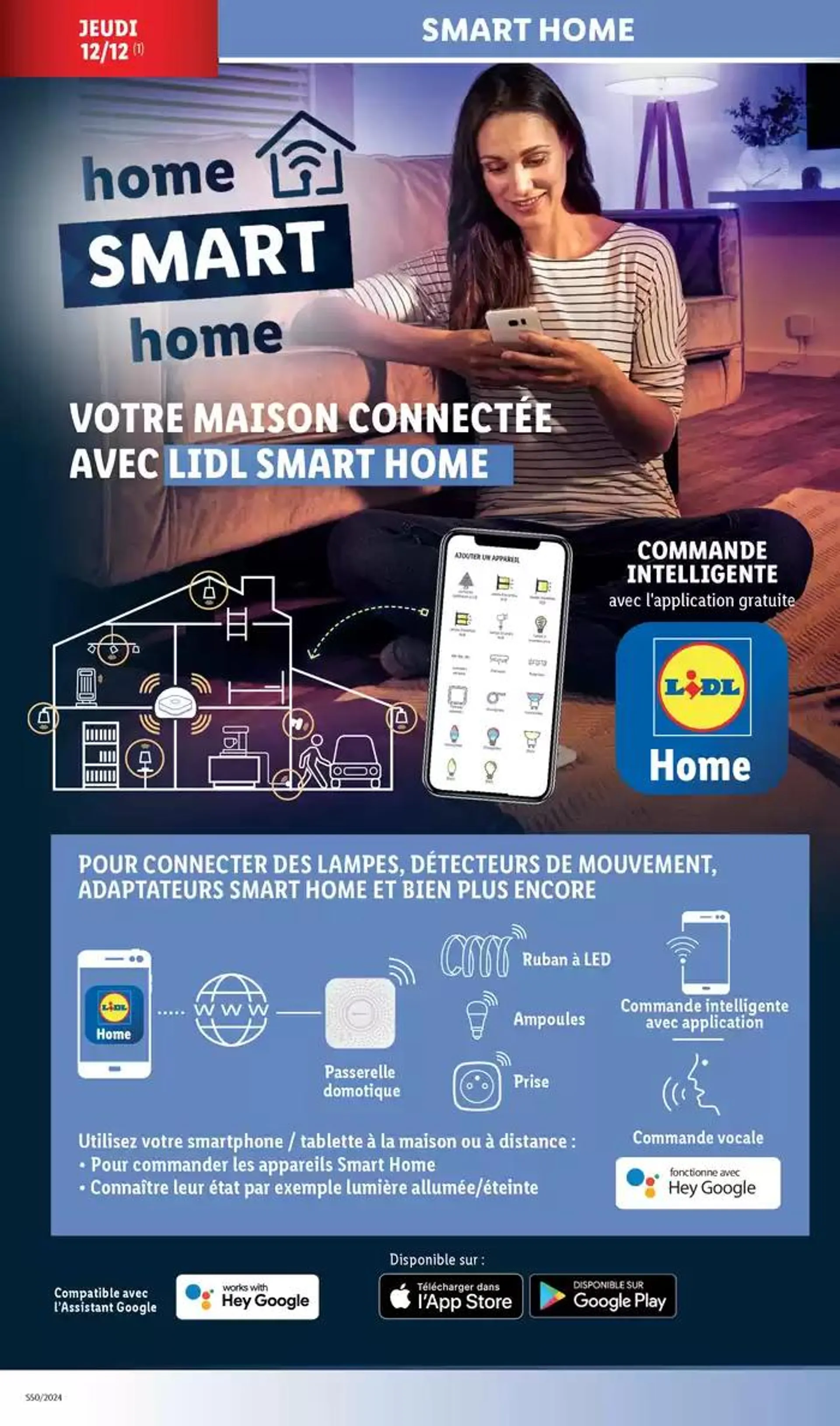 Retrouvez tout le nécessaire chez Lidl pour concocter des plats réconfortants cet hiver! du 12 décembre au 17 décembre 2024 - Catalogue page 12