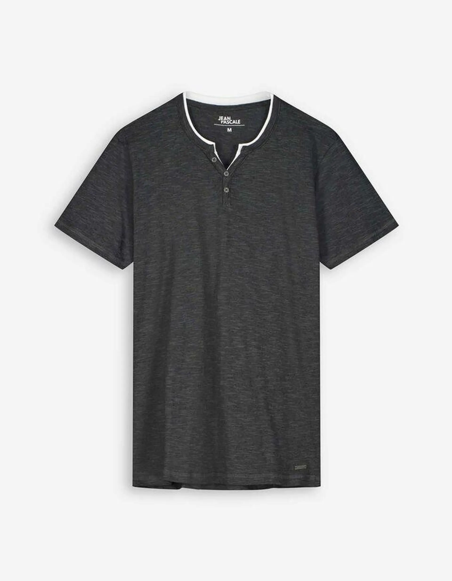 T-shirt - Look a doppio strato - grigio scuro