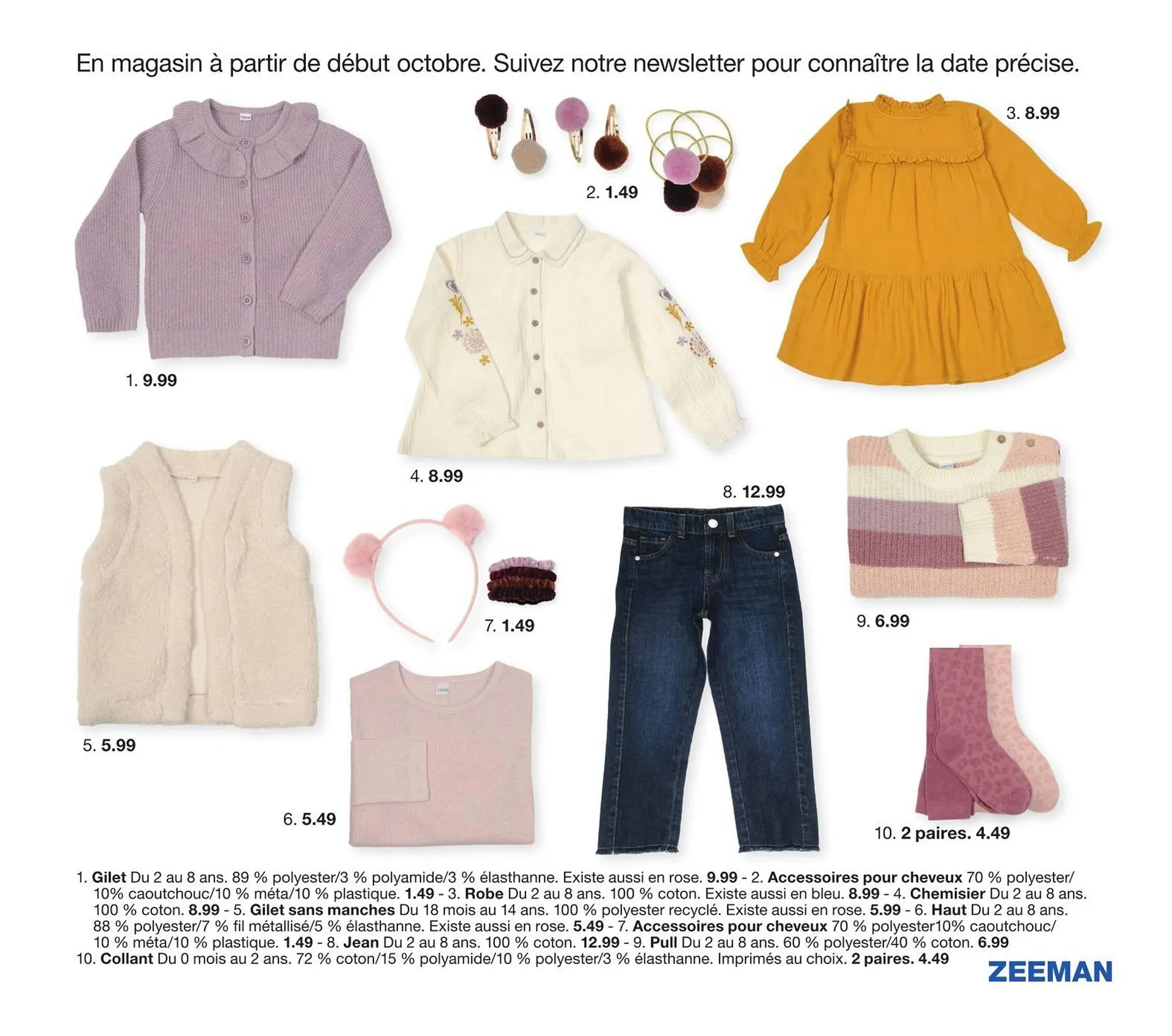 Catalogue Zeeman du 26 juillet au 30 novembre 2024 - Catalogue page 39